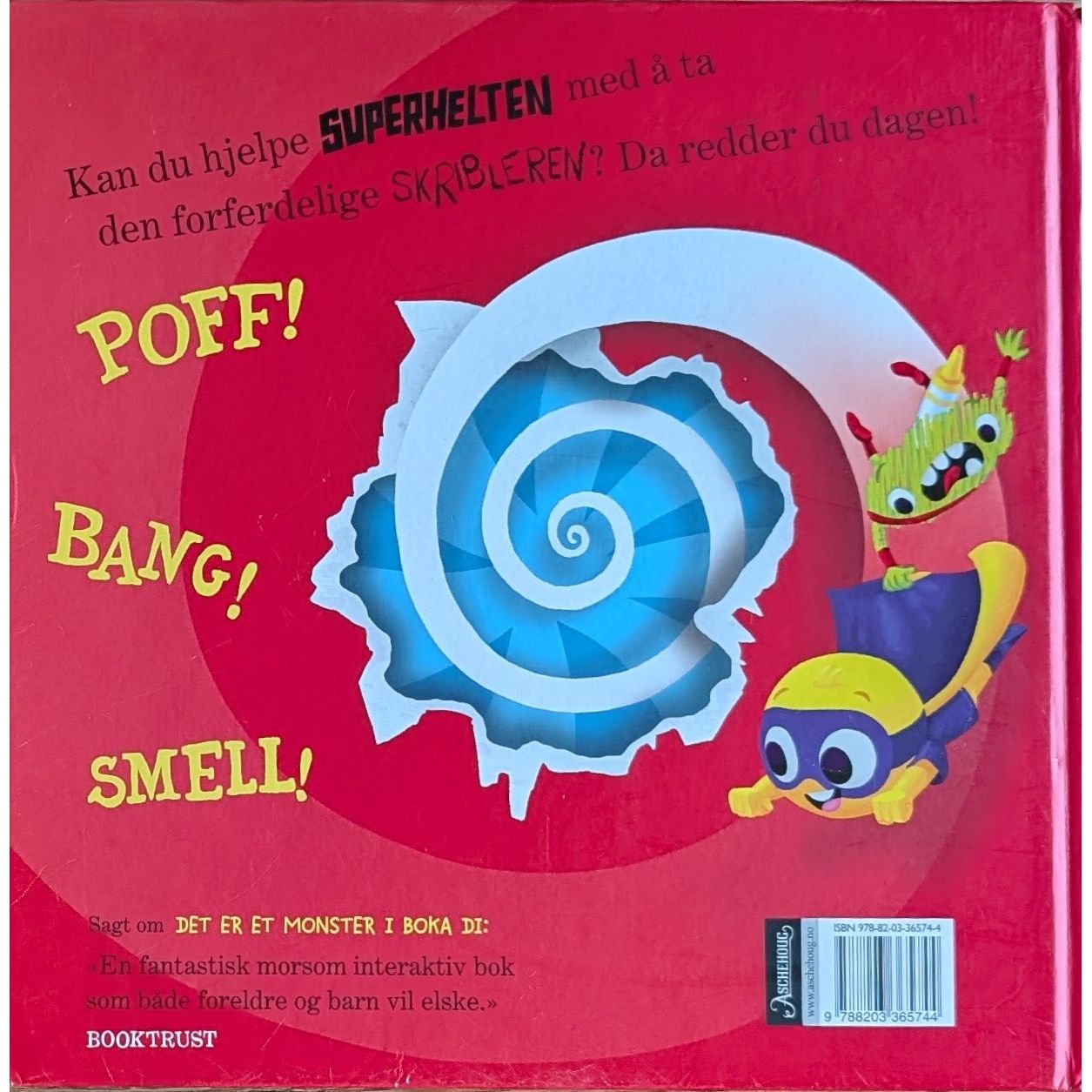 Det er en superhelt i boka di, brukte bøker av Tom Fletcher