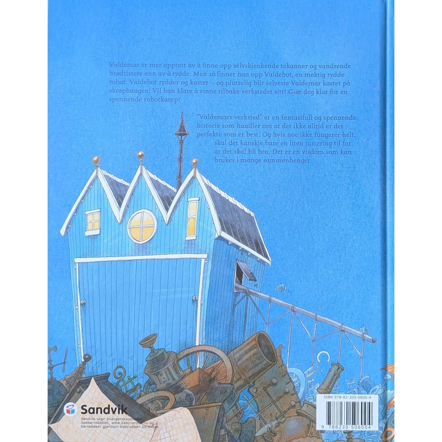 Valdermars verksted. Brukte bøker av Chris Riddell