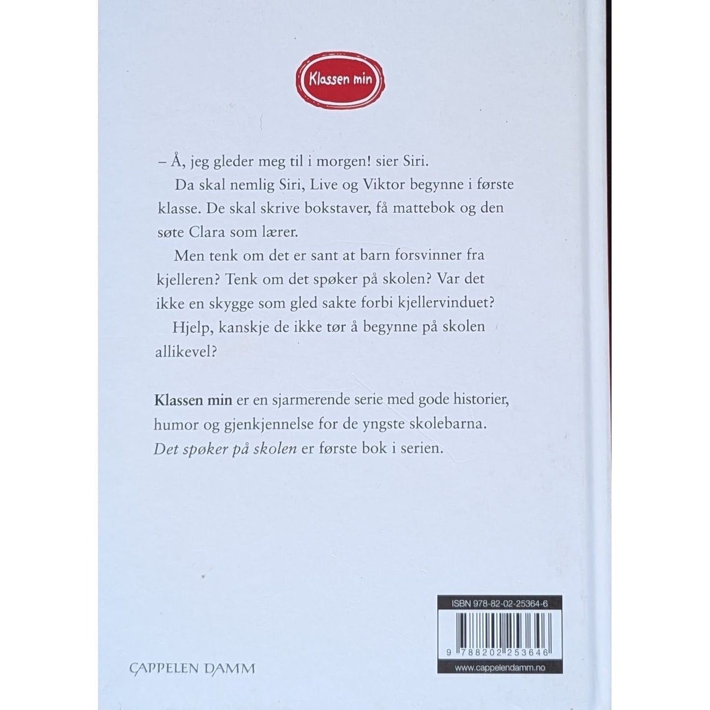 Klassen min - Det spøker på skolen, Brukte bøker av Helena Bross og Christel Rõnns