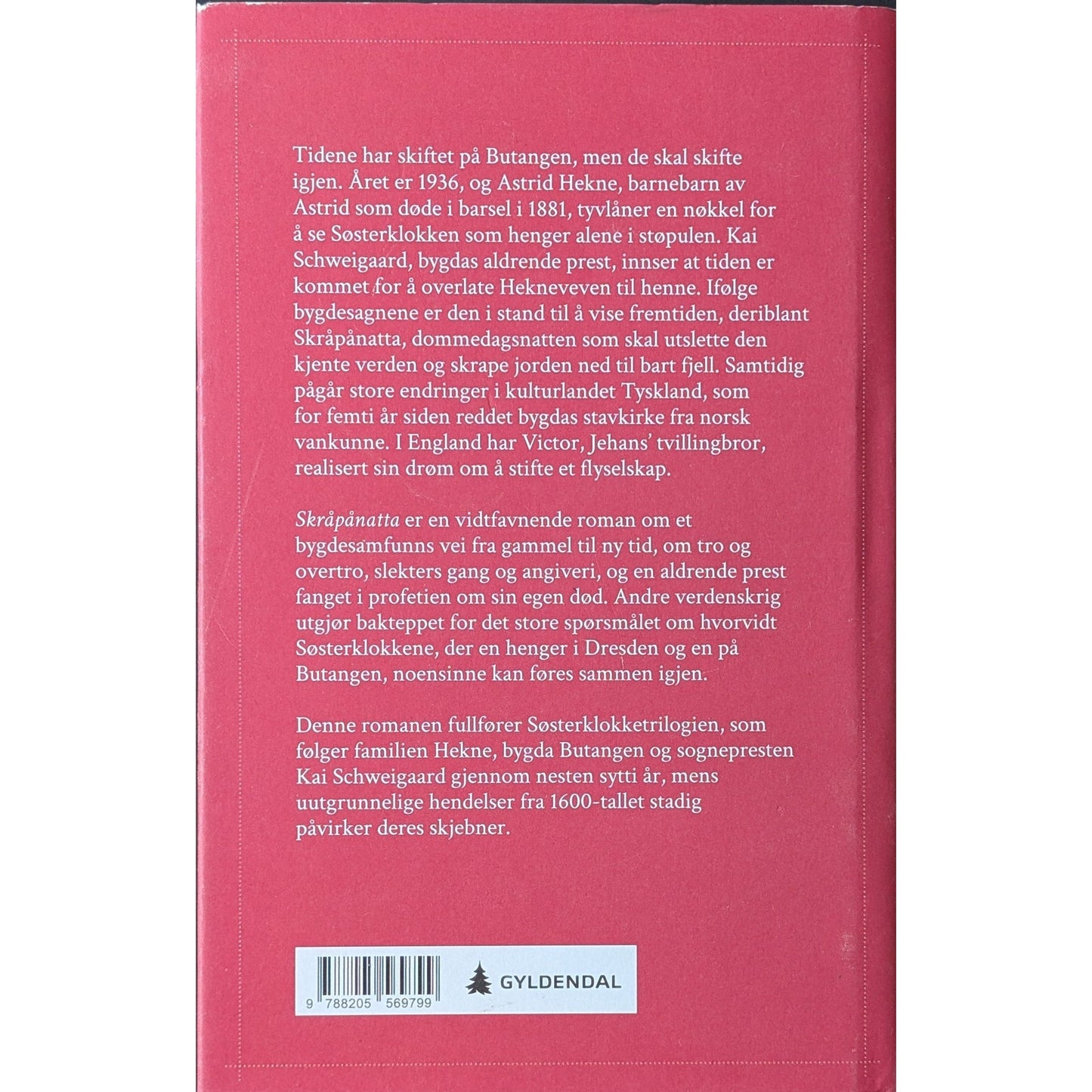 Hekne 3 - Skråpånatta, brukte bøker av Lars Mytting. Inventaret bokhandel