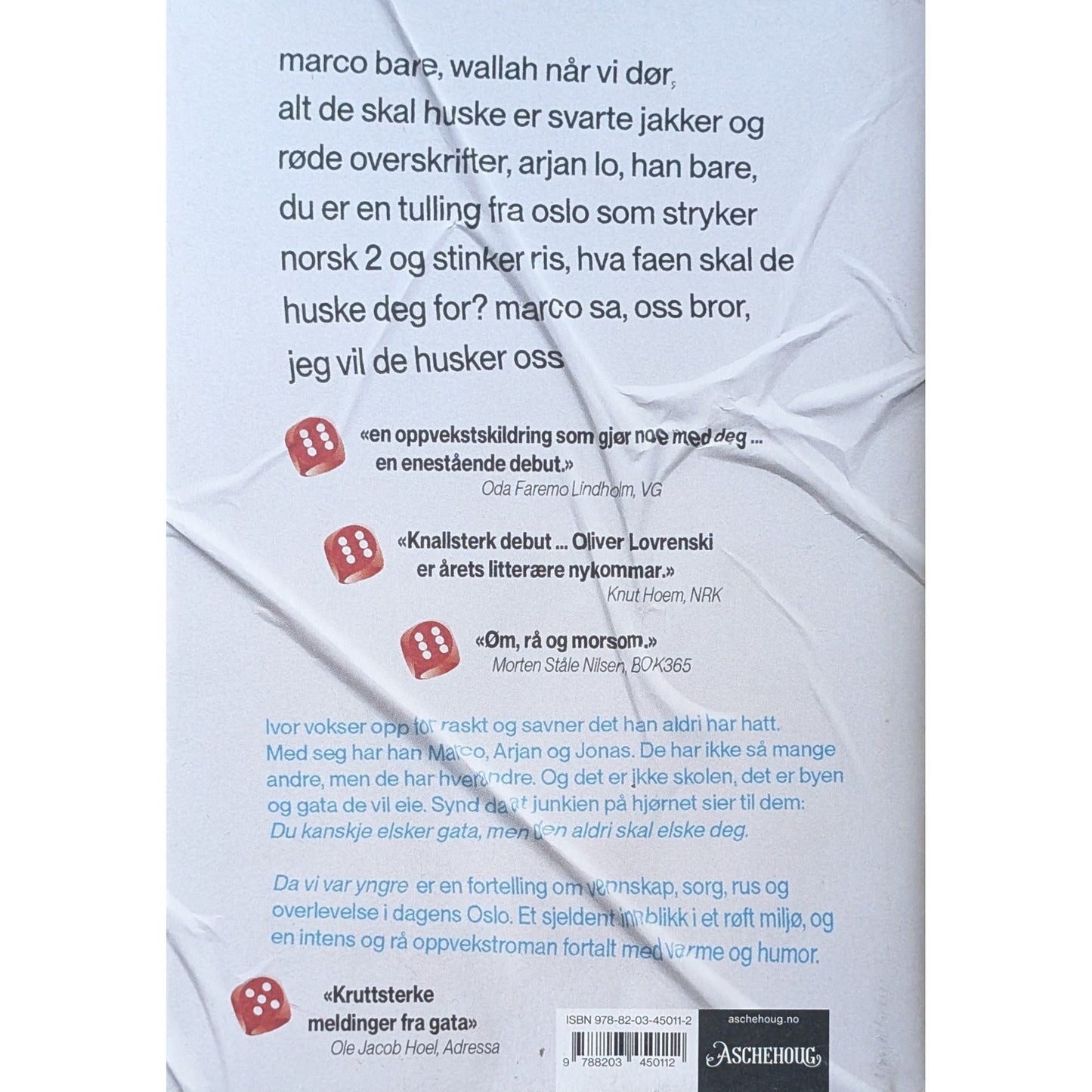 da vi var yngre. Brukte bøker av Oliver Lovrenski. Inventaret bokhandel