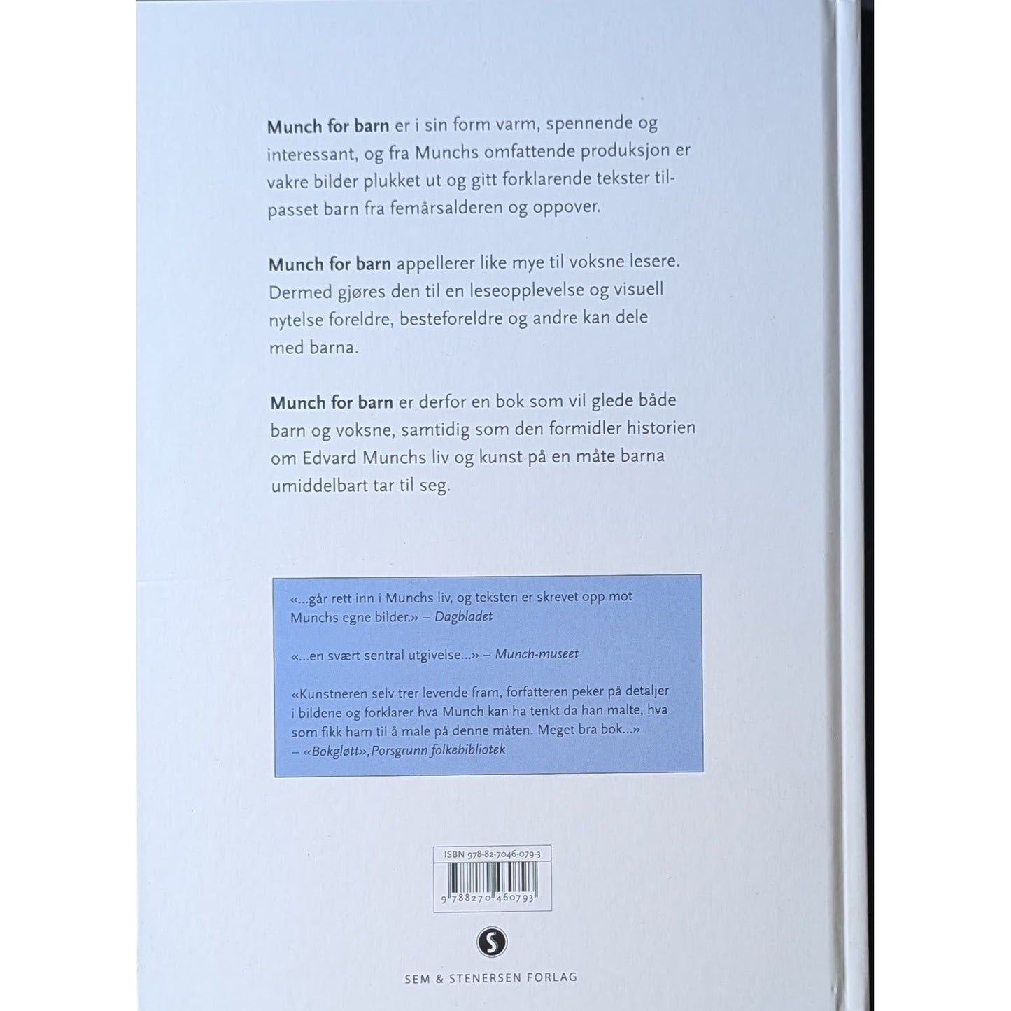 Munch for barn, brukte bøker av Marit Lande om Edvard Munch. Bokhandel