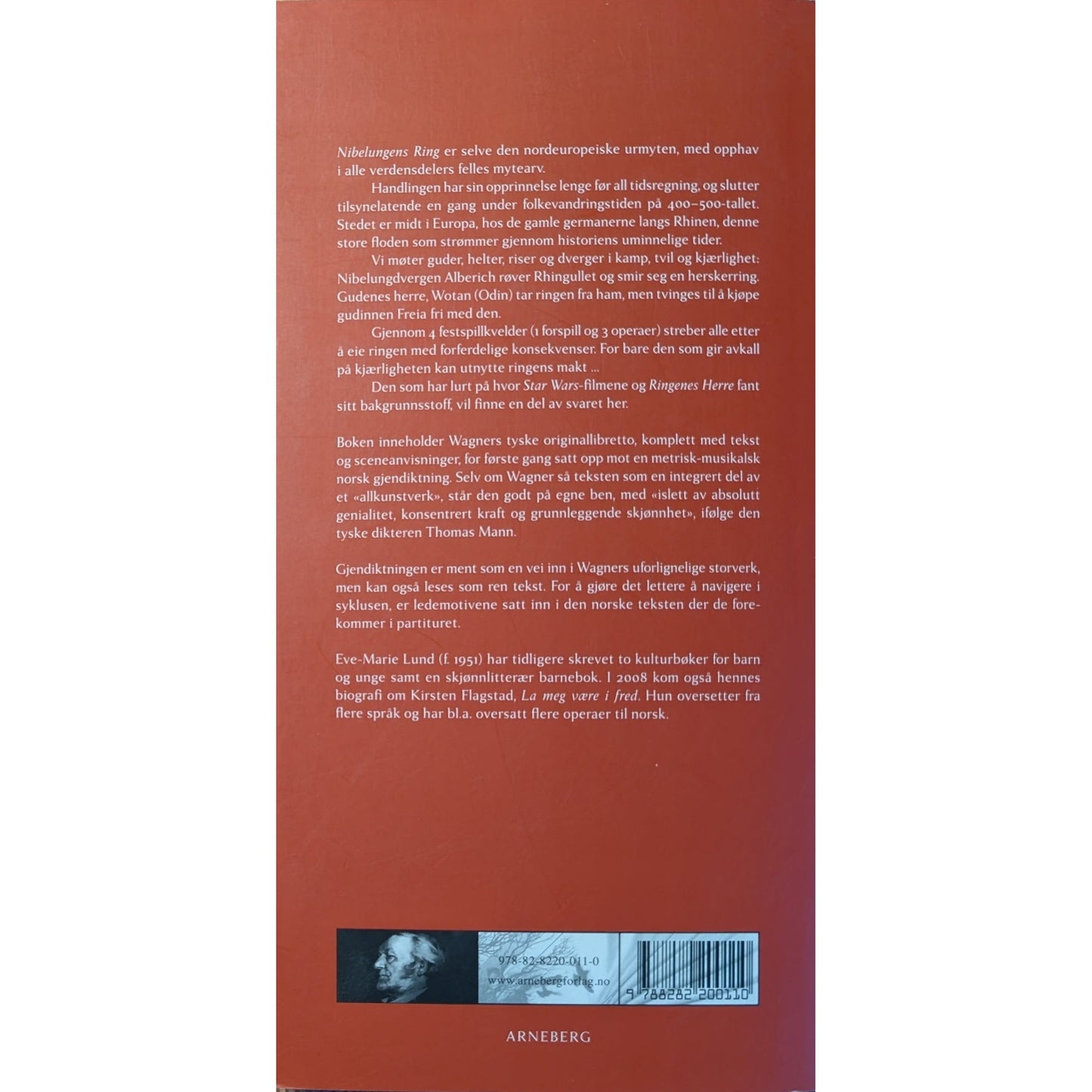 Nibelungens ring. Brukte bøker av Richard Wagner. Opera. Inventaret bokhandel