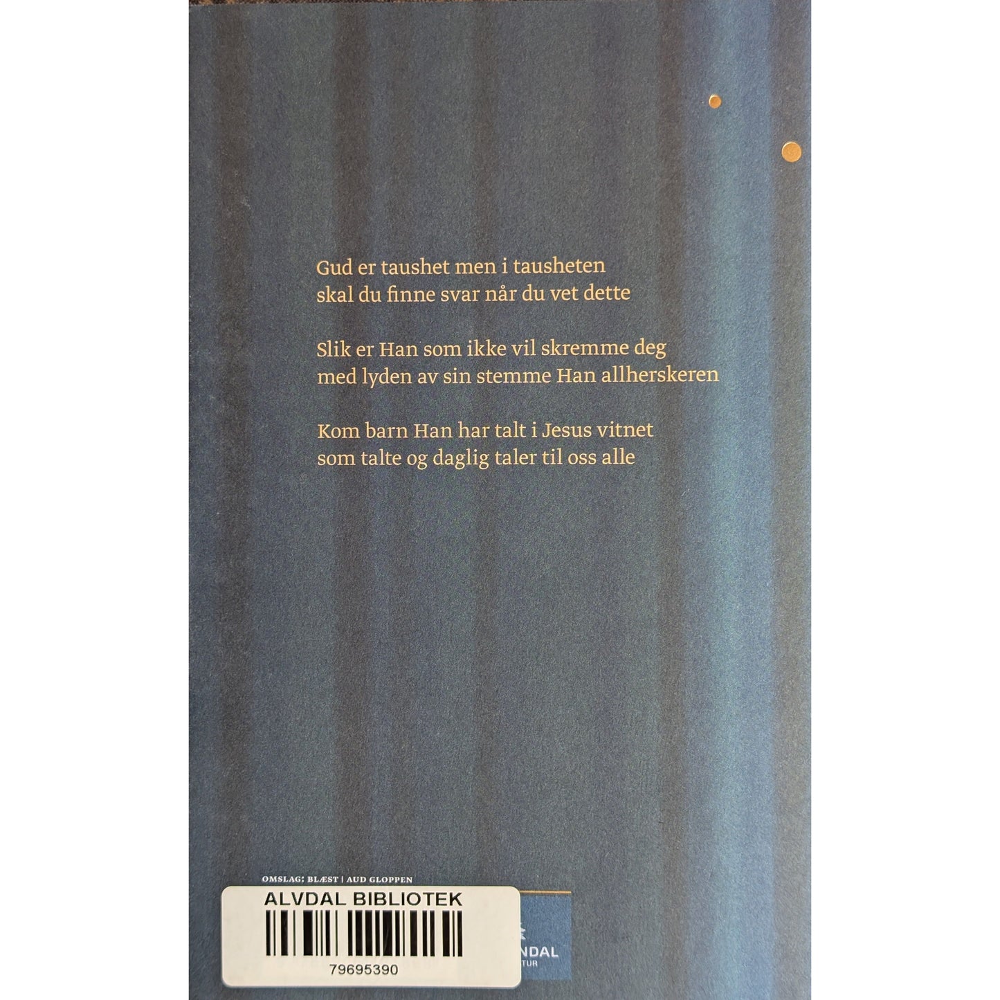 Postludium. Brukt poesibok av Arnold Eidslott. Inventaret bokhandel