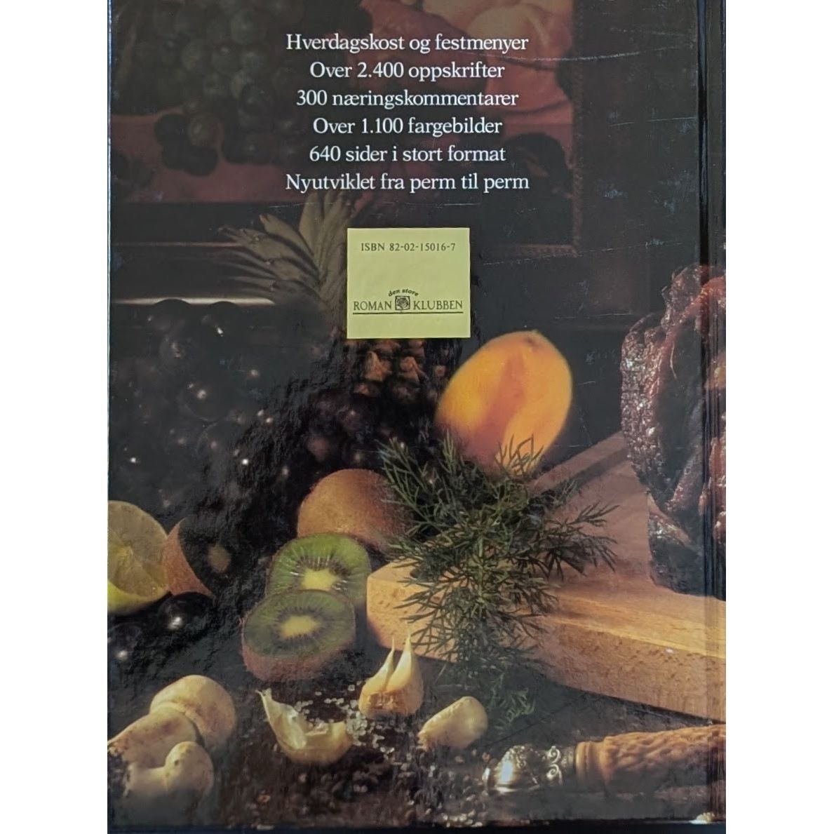 Aschehougs store kokebok. Brukte kokebøker hos Inventaret bokhandel