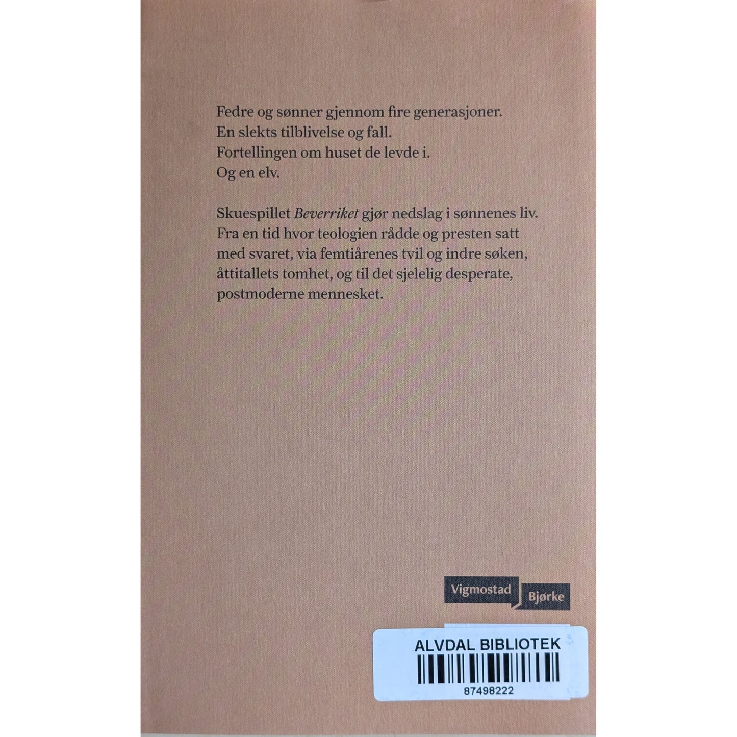 Beverriket. Skuespill. Brukte bøker av Eivind Riise Hauge. Bruktbokhandel