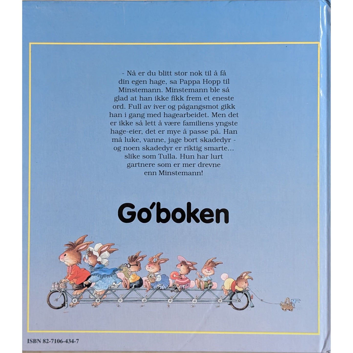 Familien Hopp - Minstemanns hage. Brukte bøker av Geneviève Huriet