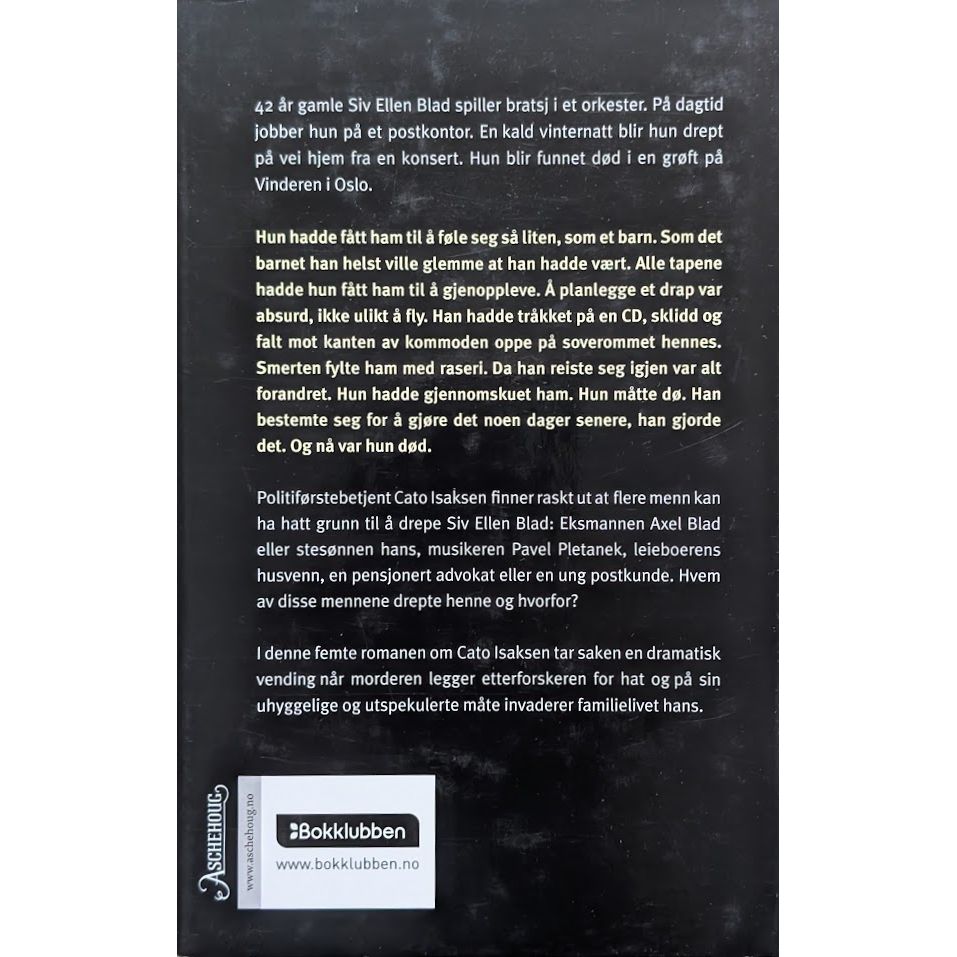 Cato Isaksen 5 - Orkestergraven, brukte bøker av Unni Lindell