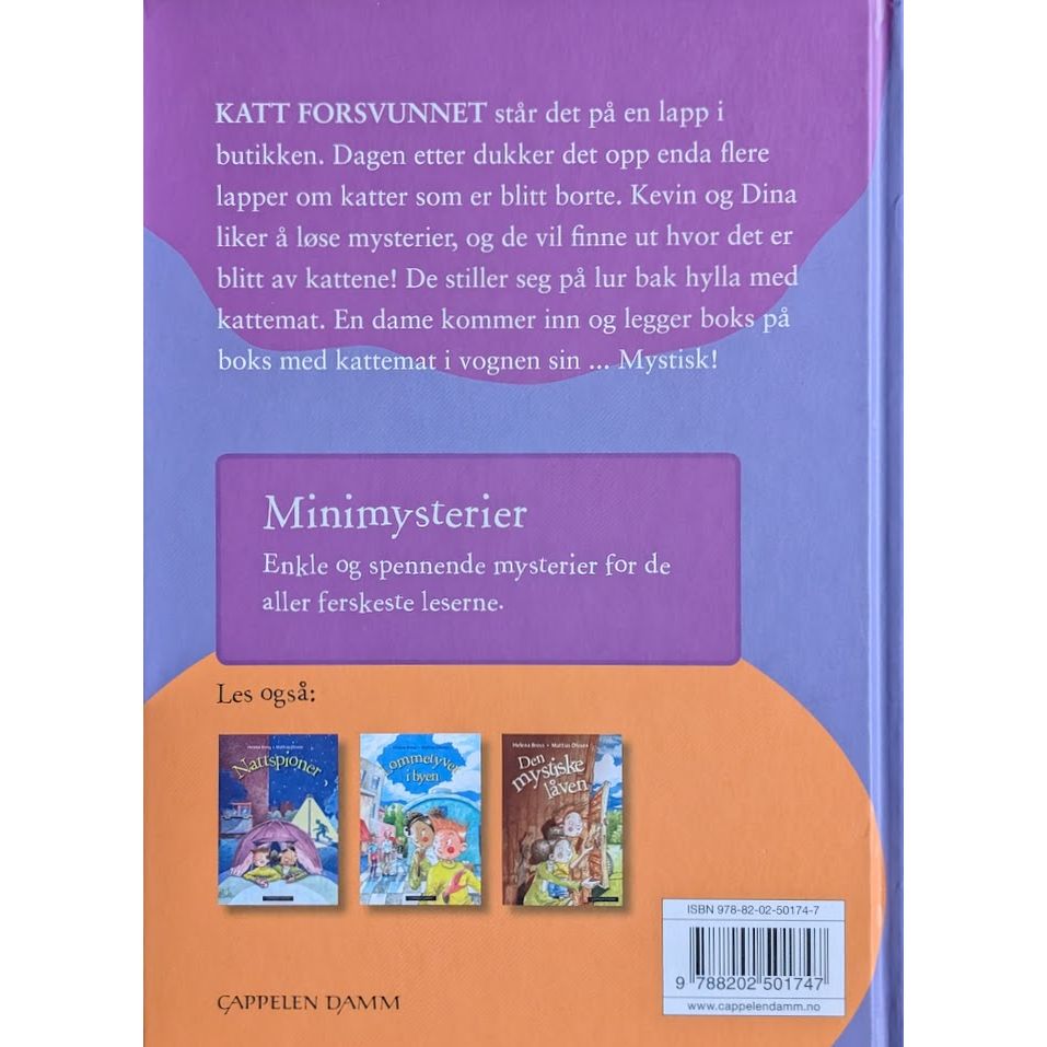 Katt forsvunnet. Brukte bøker av Helena Bross. Bruktbokhandel