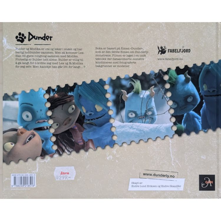 Eriksen, Endre Lund: Dunderly - Dunder
