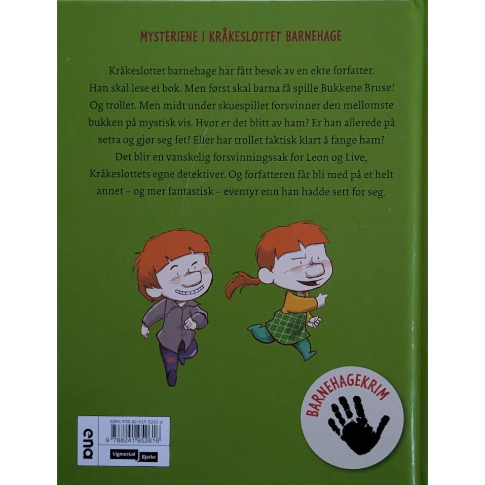 Mysteriene i Kråkeslottet barnehage - Hvor er den mellomste bukken Bruse?