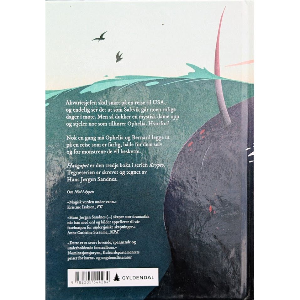 Krypto 3 - Havgapet, brukte bøker av Hans Jørgen Sandnes. Bruktbokhandel