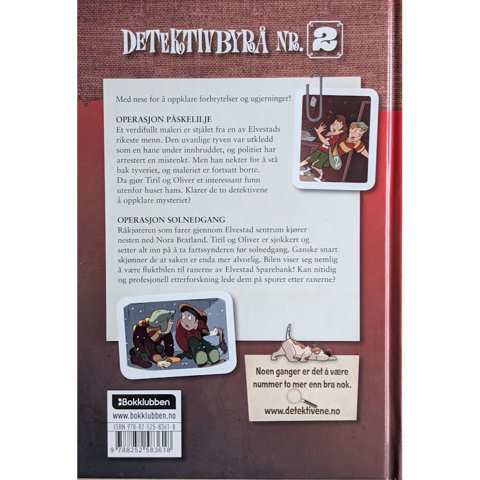 Operasjon Solnedgang og Påskelilje. Brukte bøker av Jørn Lier Horst.