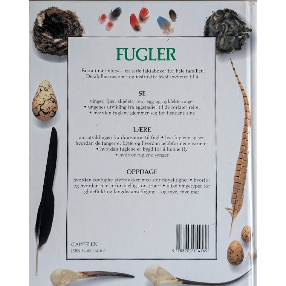 Fugler - Faktabok. Brukte bøker hos Inventaret bruktbokhandel