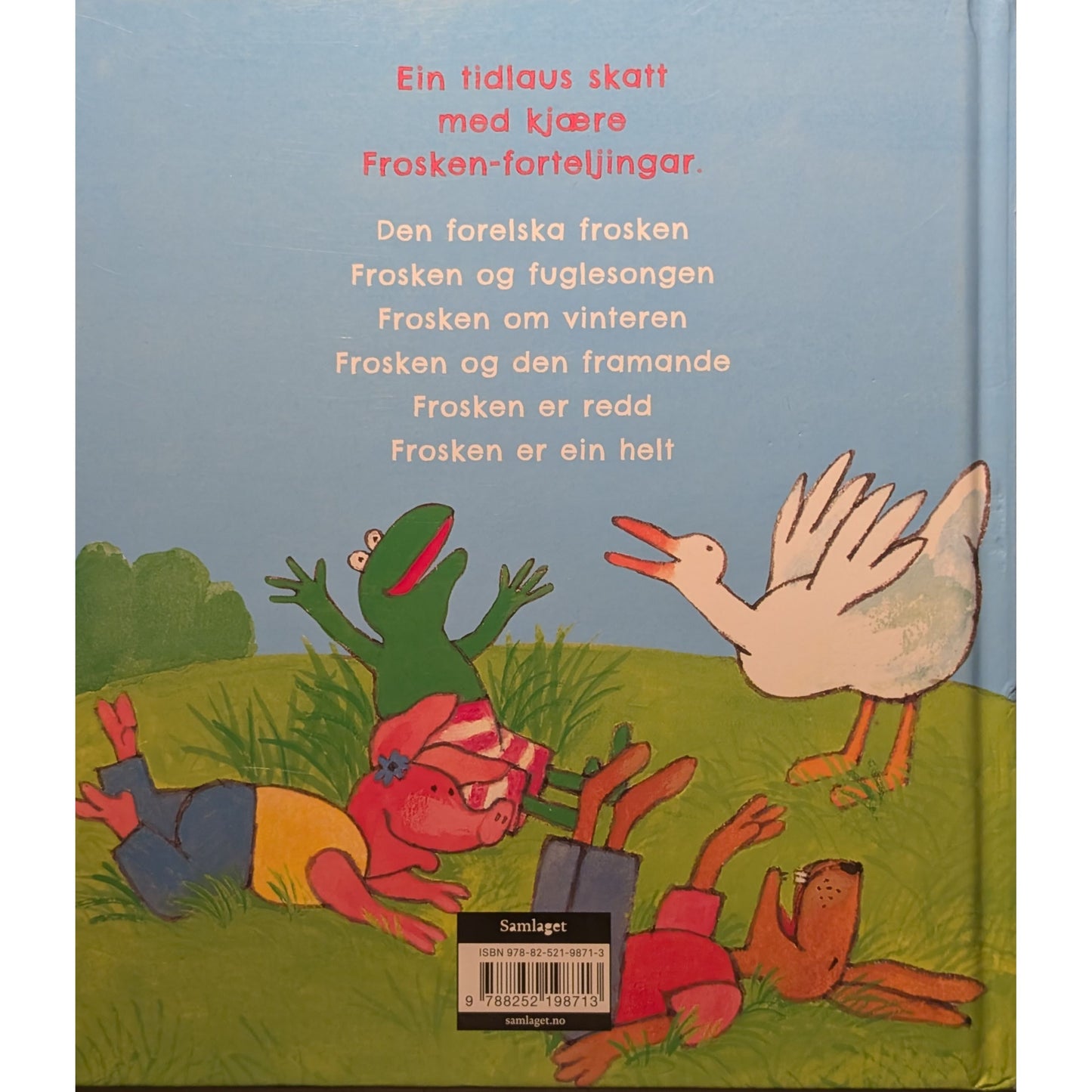 Den store boka om frosken og vennene, brukte bøker av Max Velthuijs