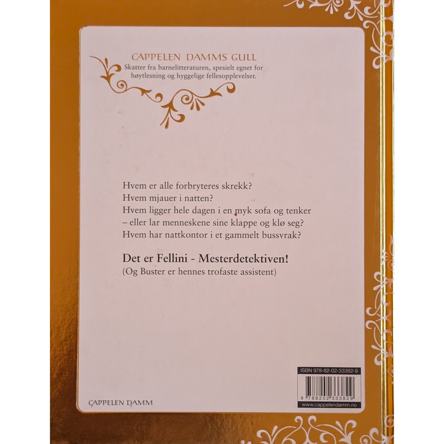 Mesterdetektiven Fellini. Brukte bøker av Tor Åge Bringsværd.