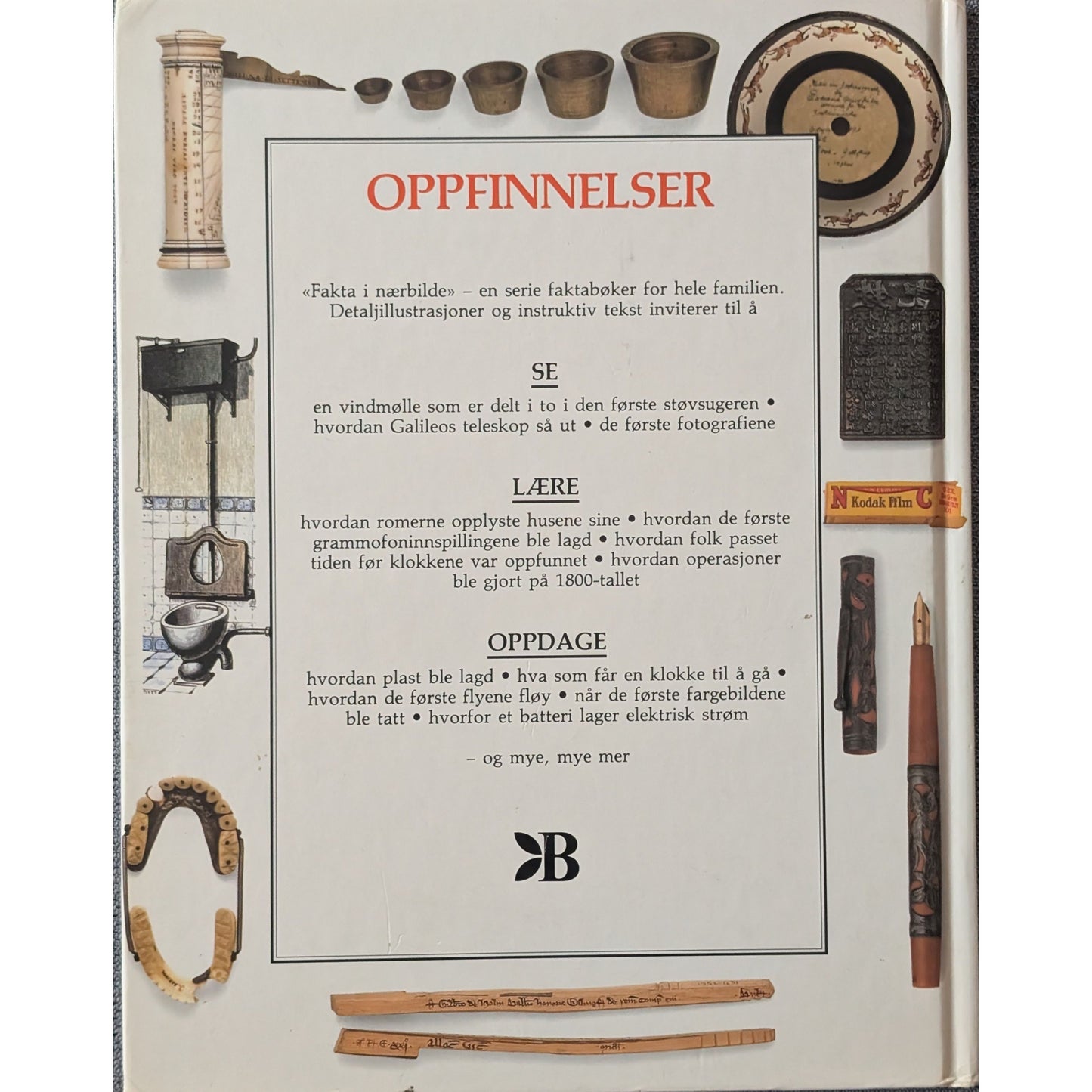 Oppfinnelser - Fakta i nærbilde. Brukte bøker Inventaret bokhandel