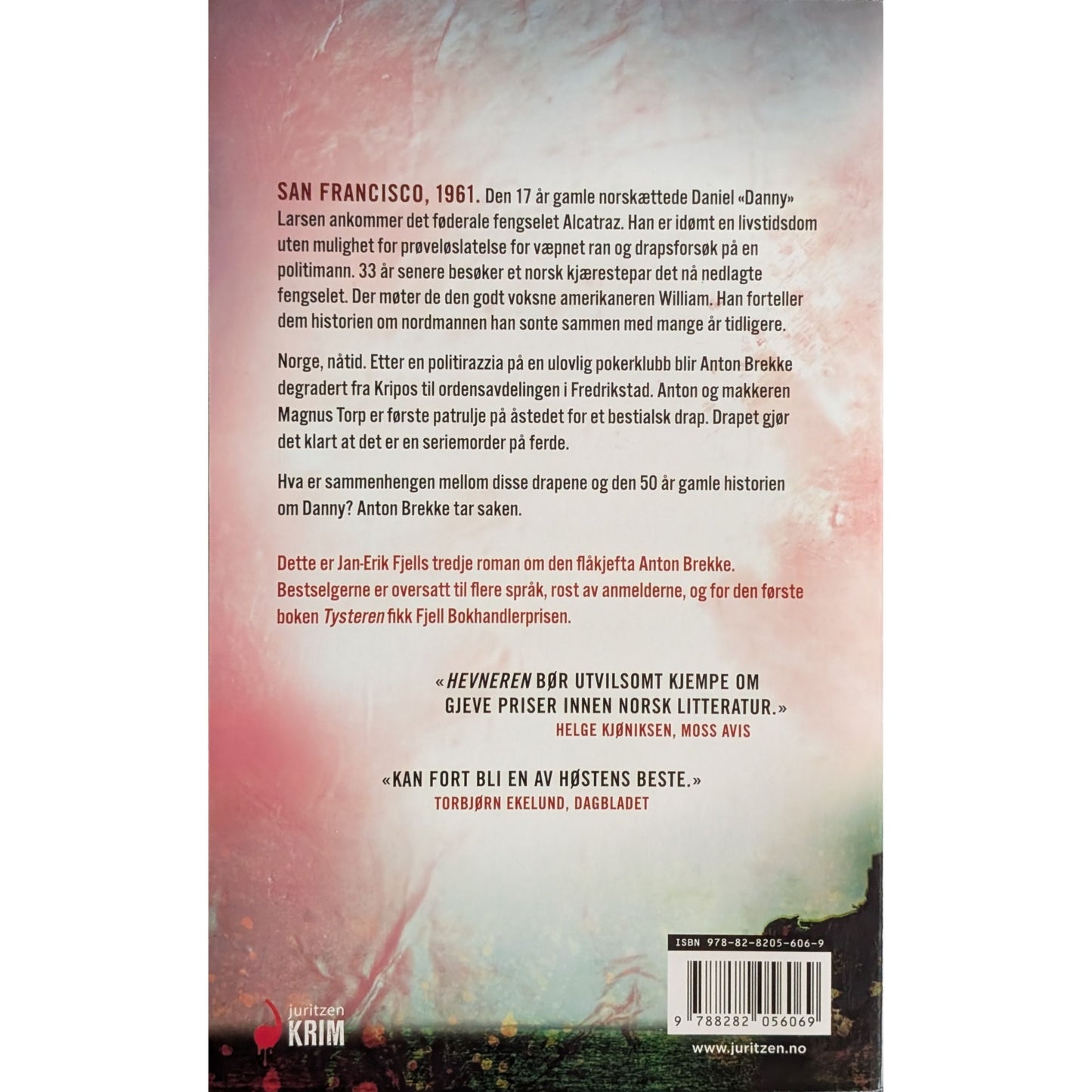 Anton Brekke 3. Hevneren, brukte bøker av Jan-Erik Fjell hos Inventaret