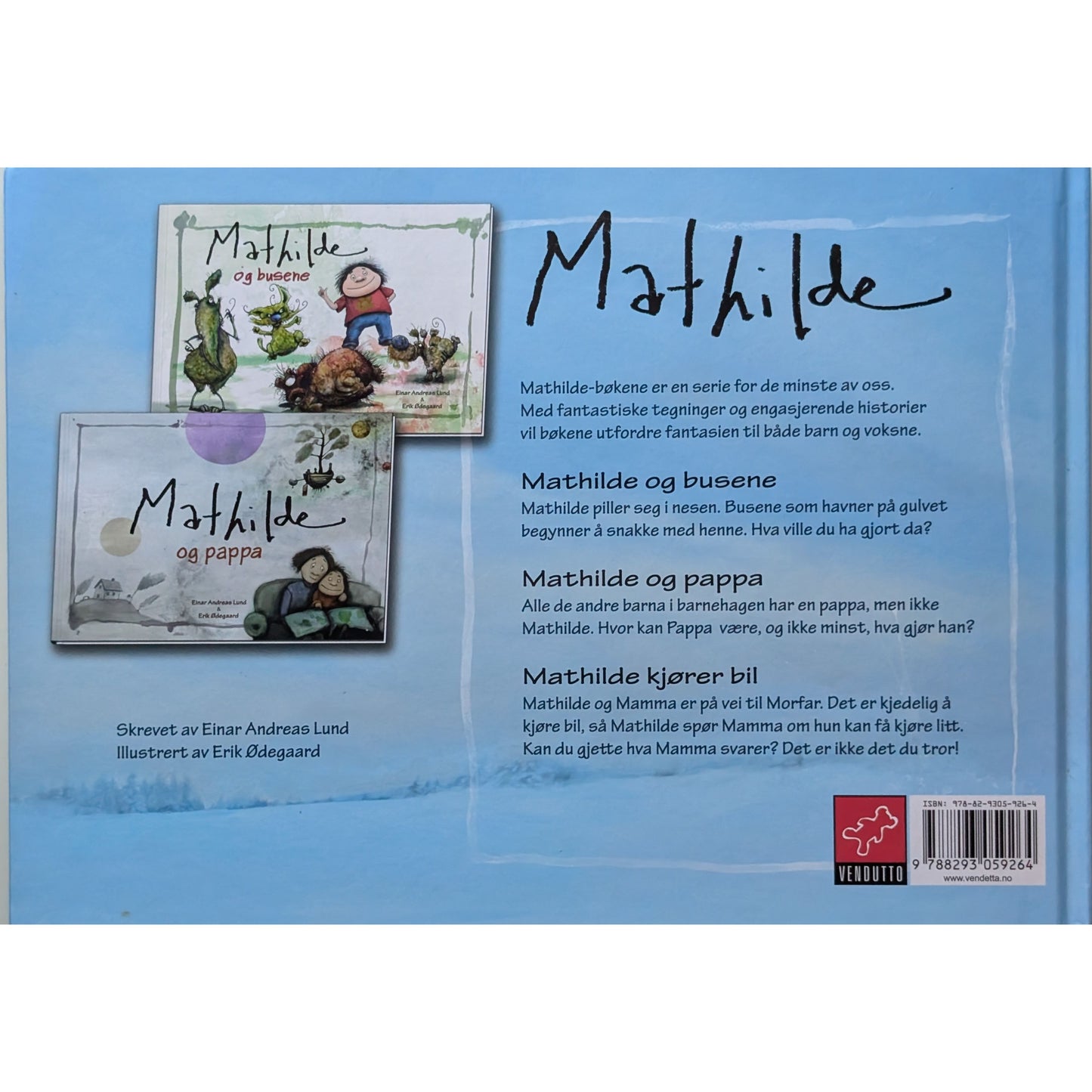 Mathilde kjører bil. Brukte bøker av Einar Andreas Lund fra Inventaret