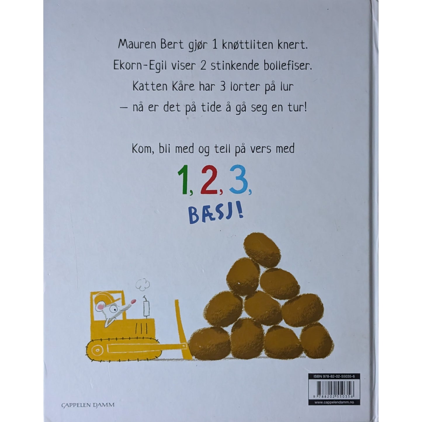 1,2,3,sj Bæsj! Brukte tellebøker av Géraldine Collet fra Inventaret