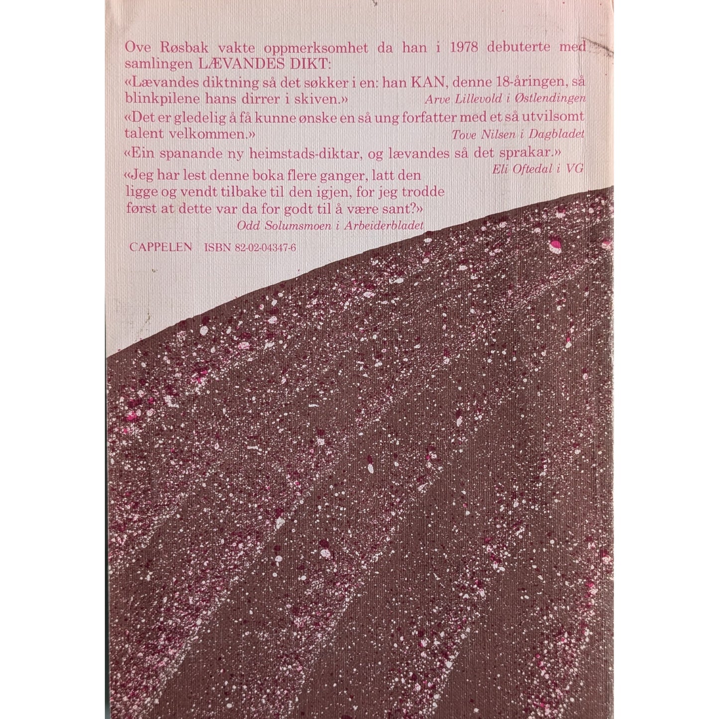 Kalsvogn og pottisjord. Dikt. Brukte bøker av Ove Røsbak.