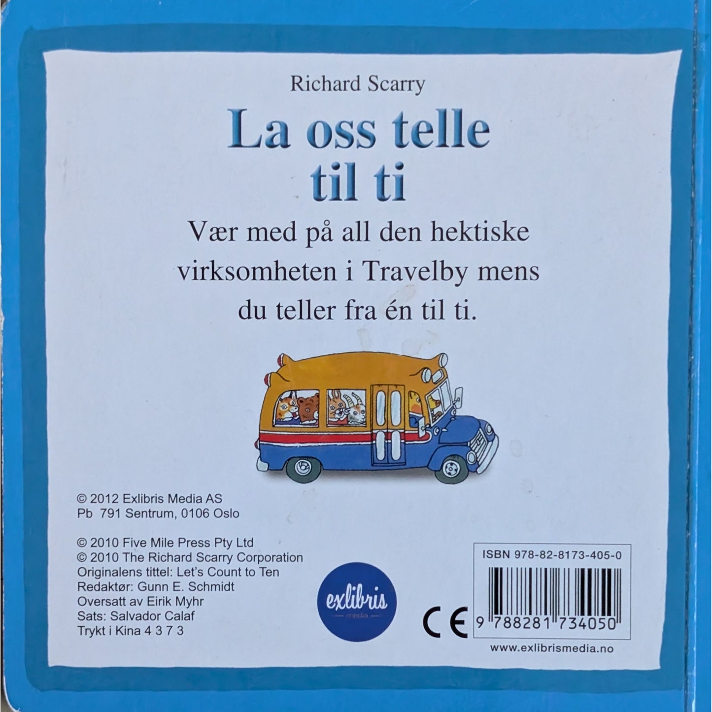 La oss telle til ti - Brukte bøker fra Travelby av Richard Scarry