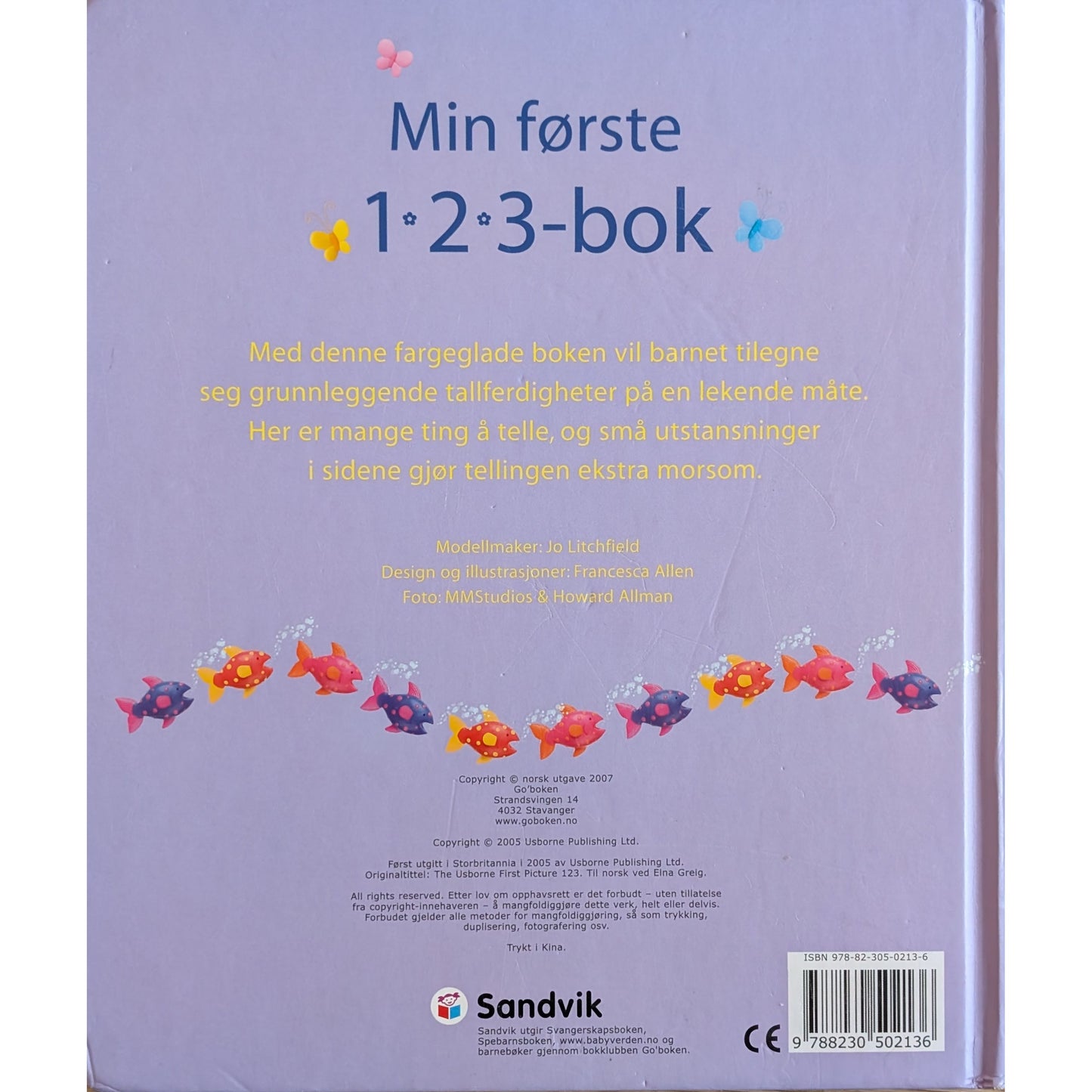 Min første 1-2-3-bok, brukte bøker av Francesca Allen hos Inventaret