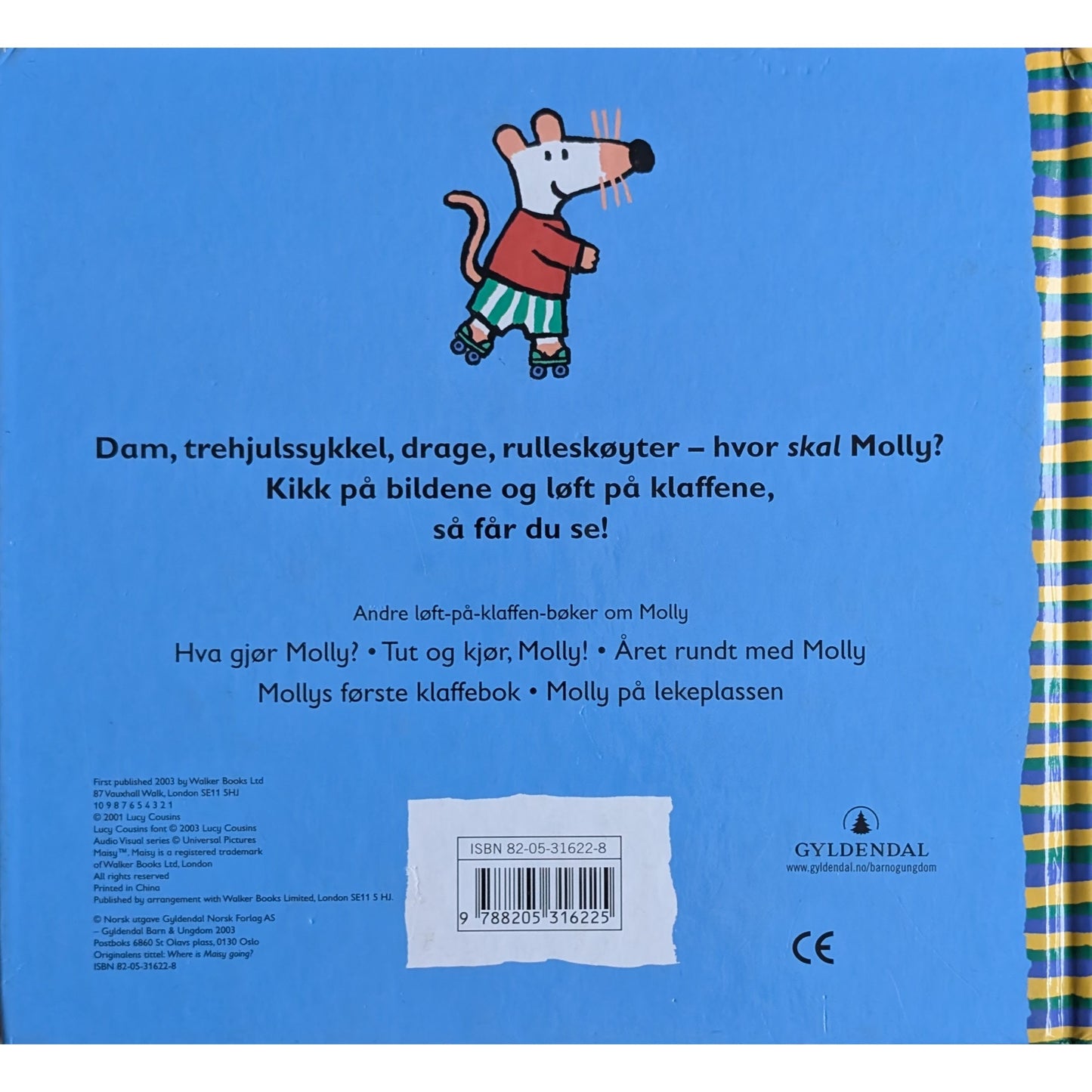 Hvor skal Molly? Brukte bøker av Lucy Cousins. Inventaret bokhandel