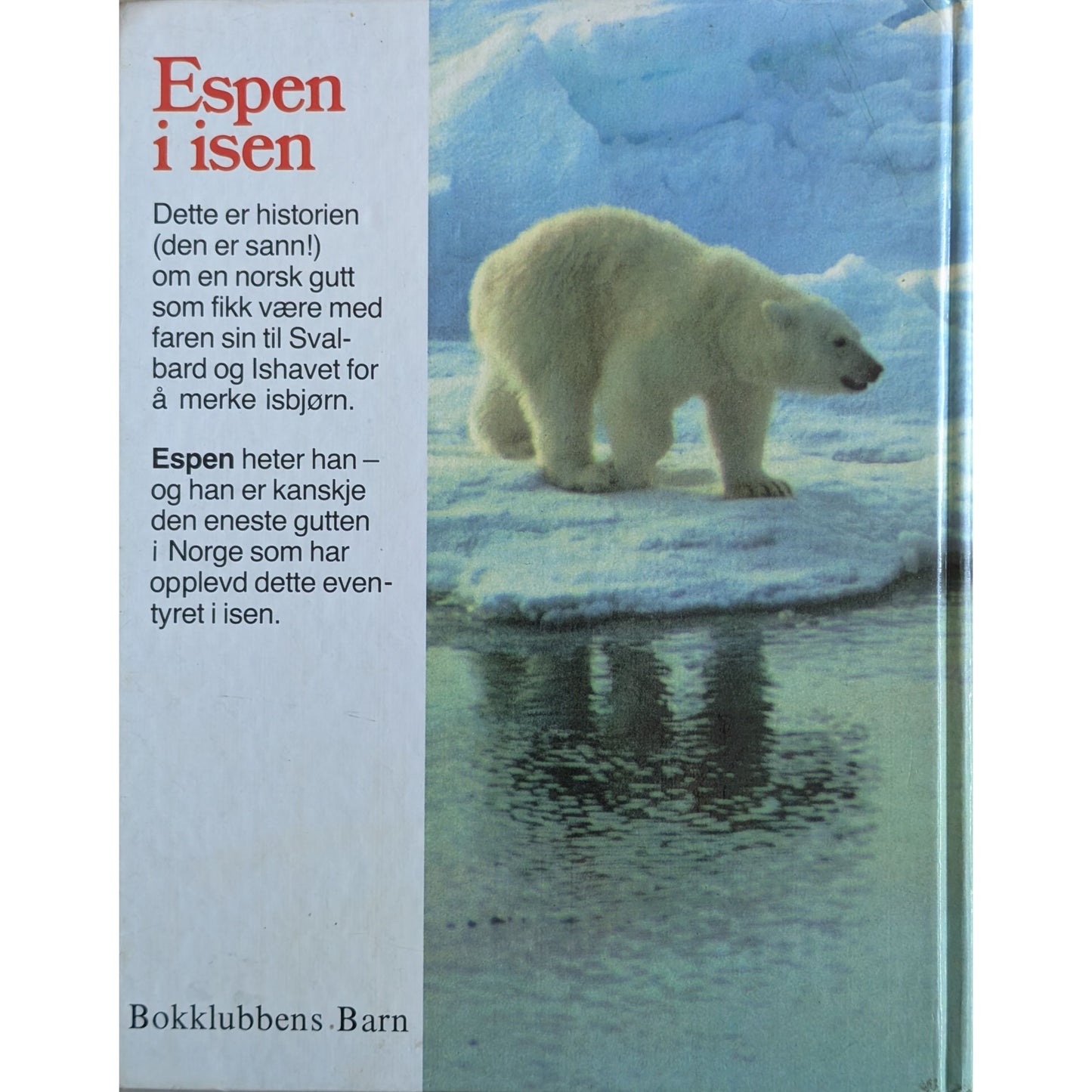 Espen i isen. Brukt bok av Thor Larsen. Inventaret bruktbokhandel