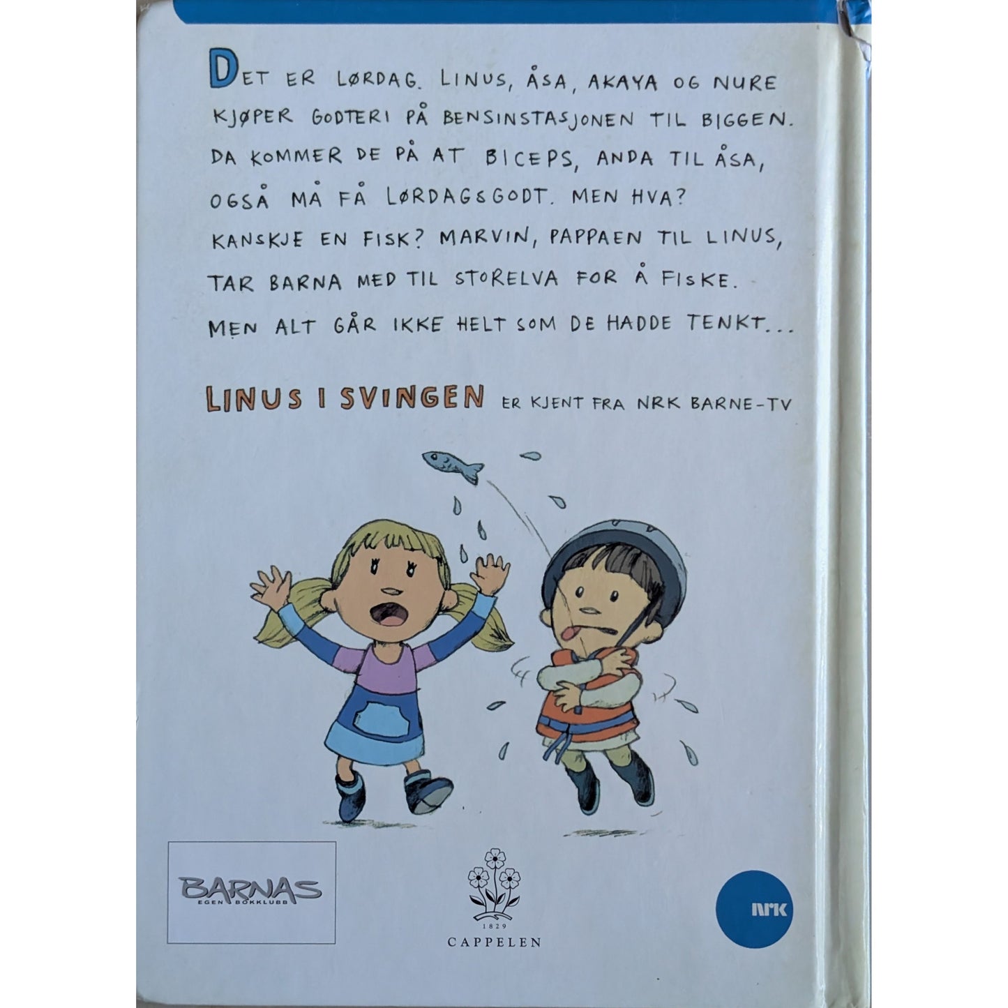 Linus i svingen. Fiskekonkurransen - brukte bøker av Kjetil Indregard