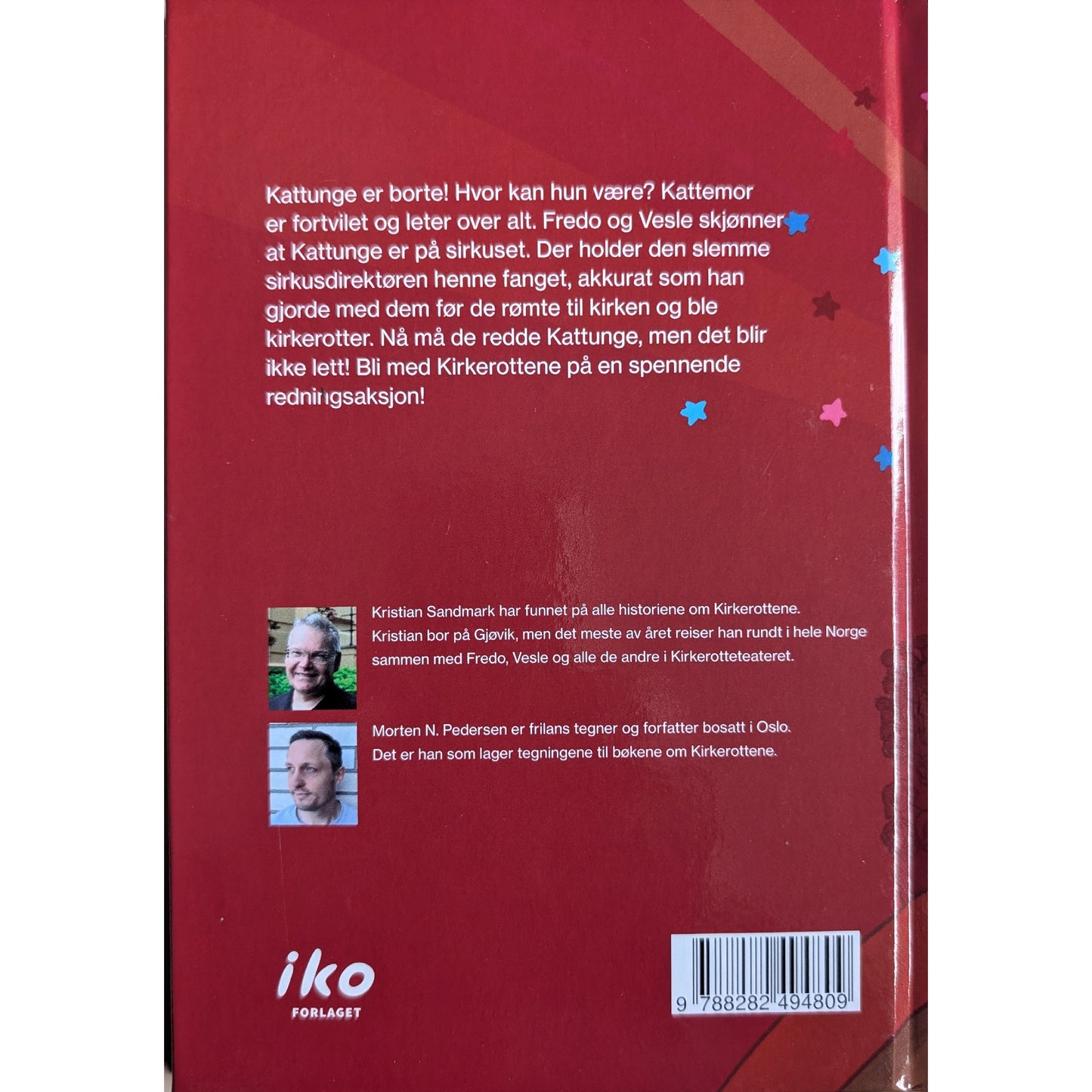 Kirkerottene på sirkus. Brukte barnebøker av Linn T. Sunne