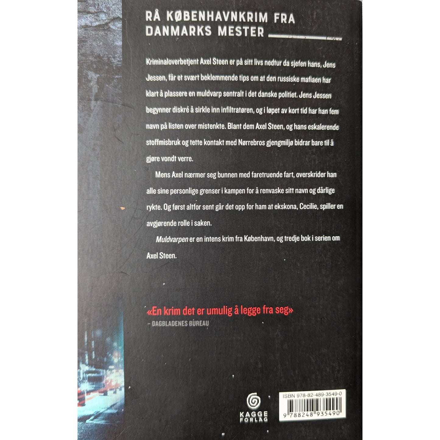 Axel Steen 3 - Muldvarpen, brukte krimbøker av Jesper Stein hos Inventaret