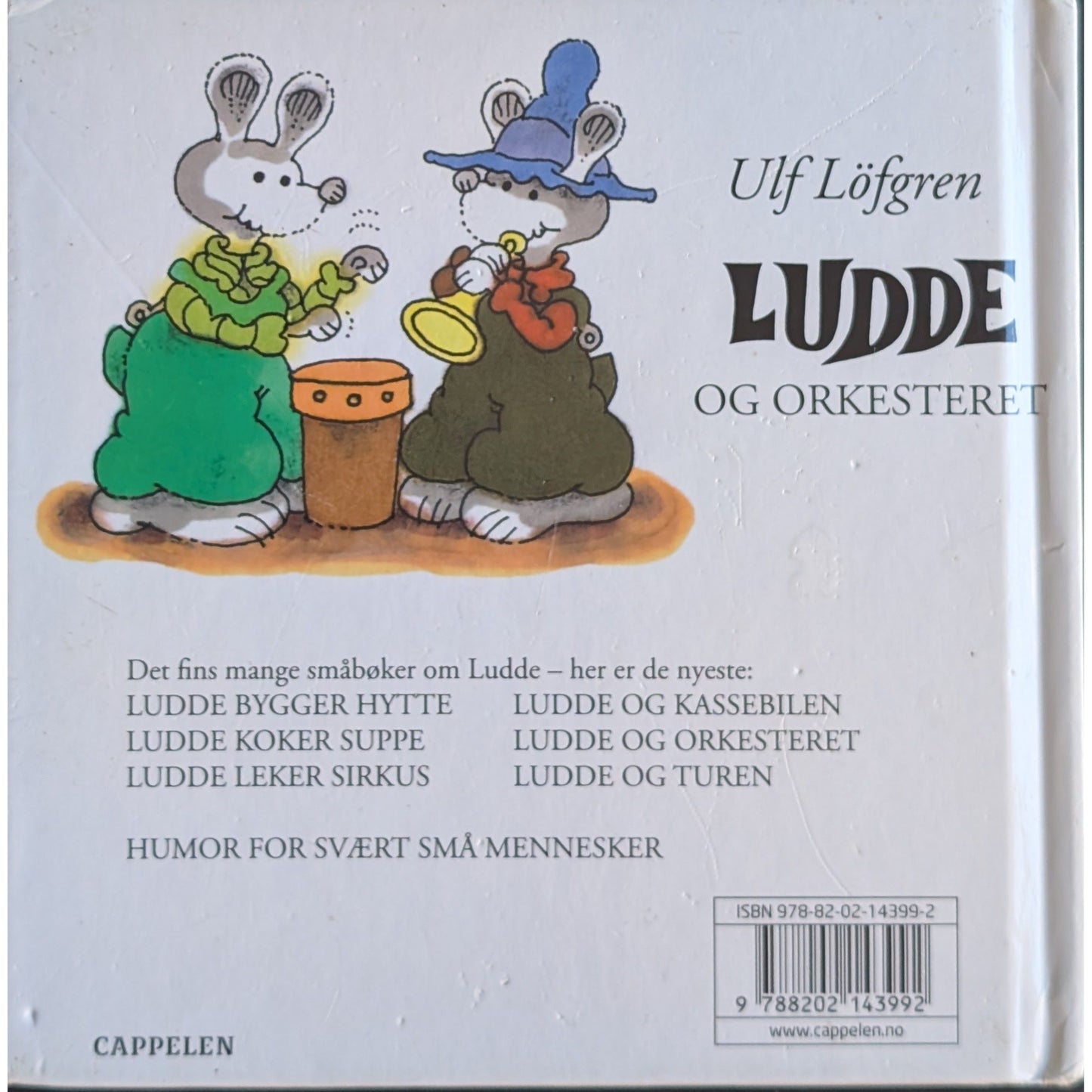Ludde og orkesteret, brukte bøker av Ulf Löfgren hos Inventaret