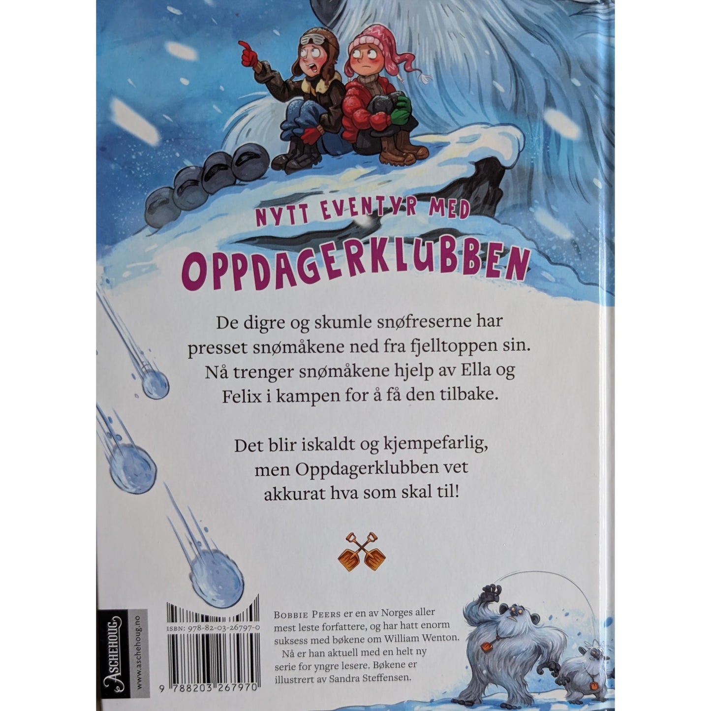 Snøfreserduellen - Oppdagerklubben 4 - brukte bøker av Bobbie Peers