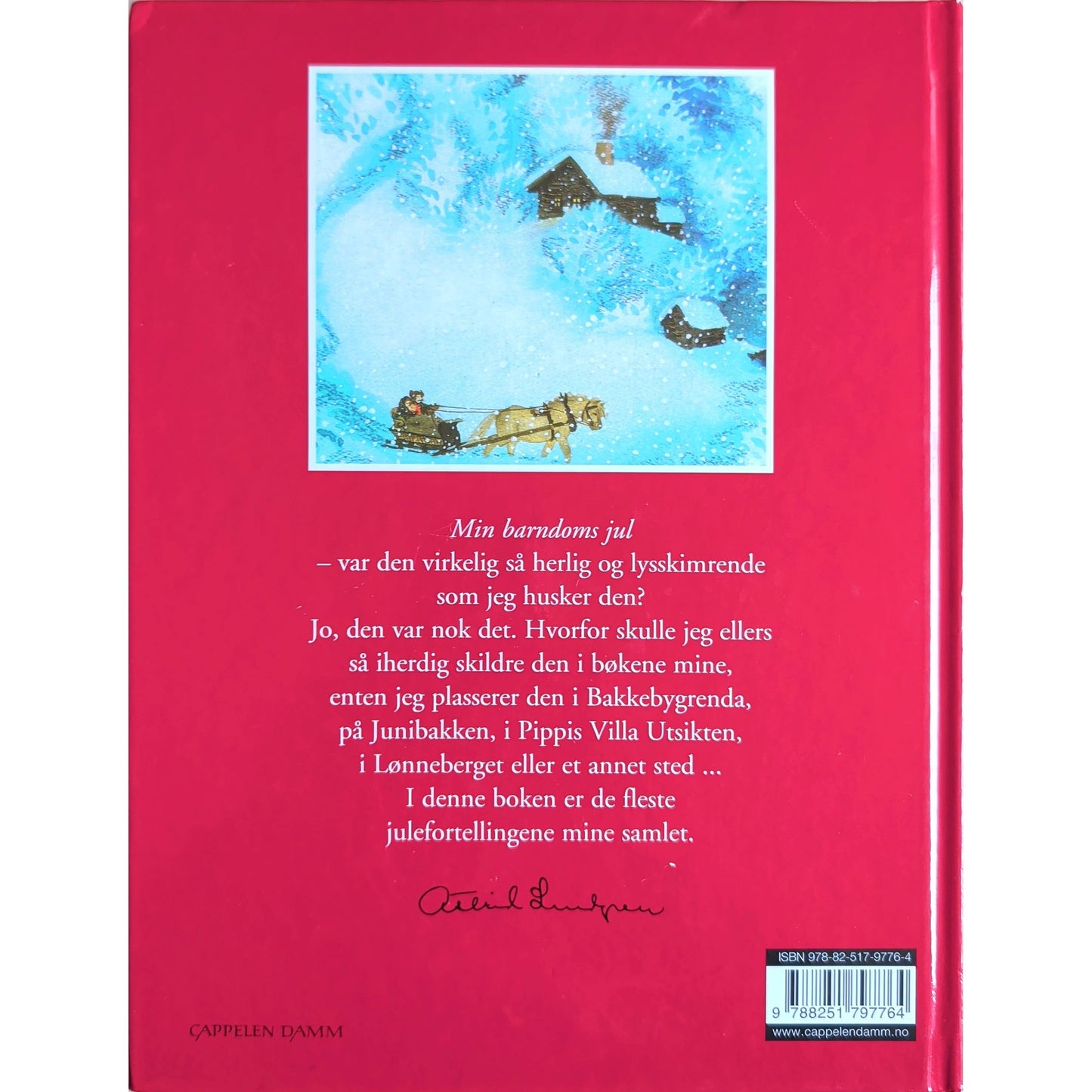 Brukte barnebøker av Astrid Lindgren: Julefortellinger