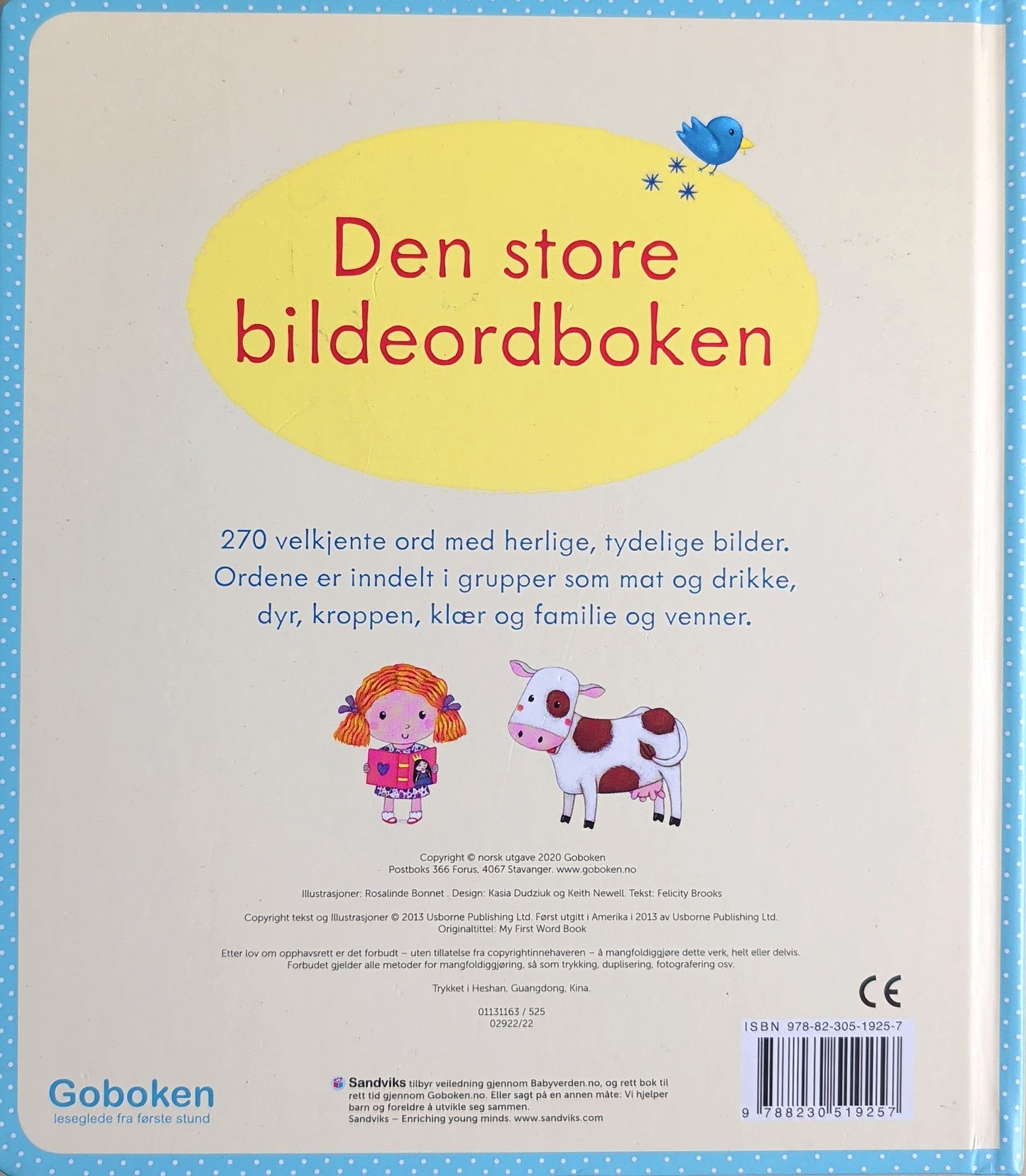 Den store bildeordboken - Brukte barnebøker fra Goboken
