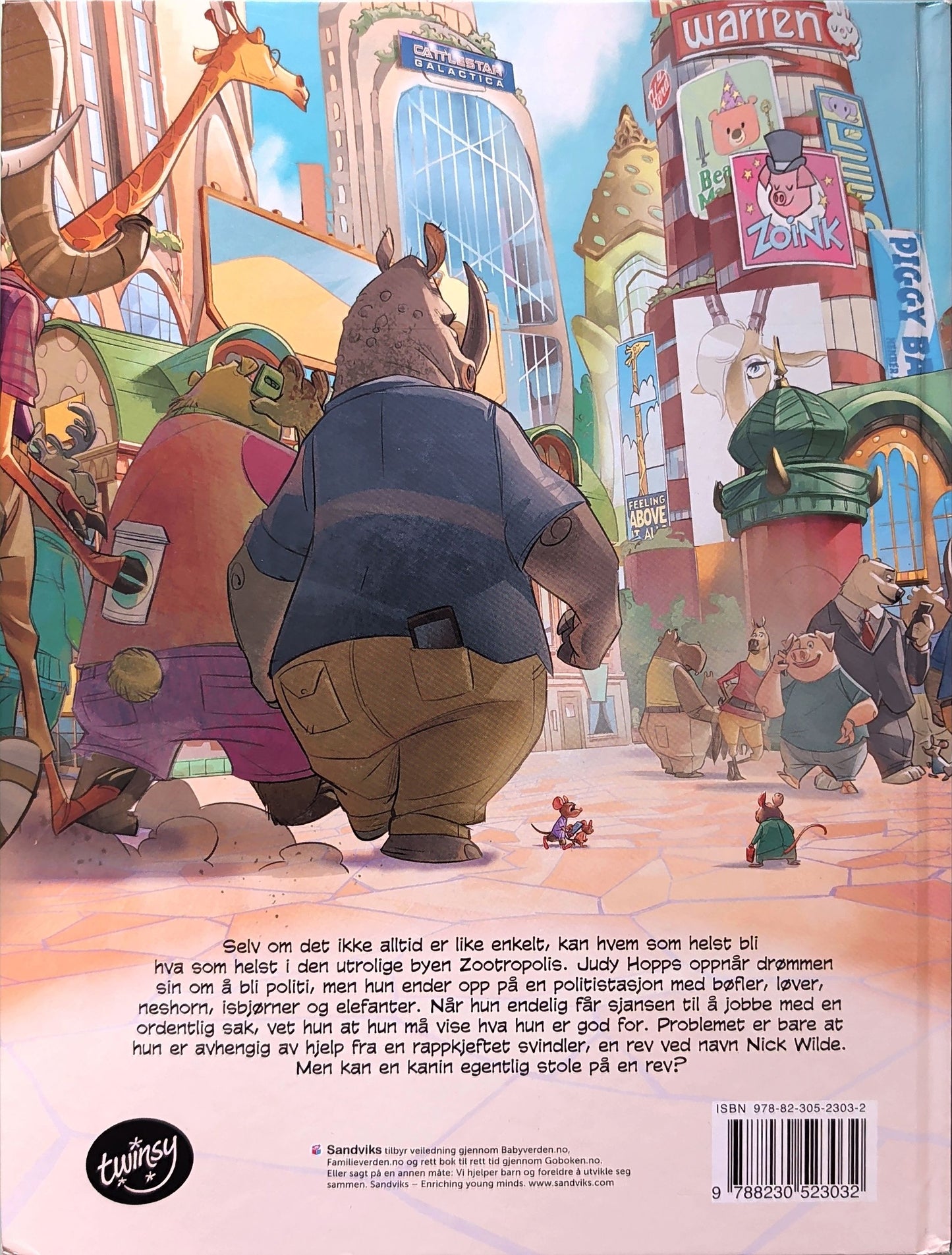 Zootropolis - Dyreriket. Brukte bøker fra Disney