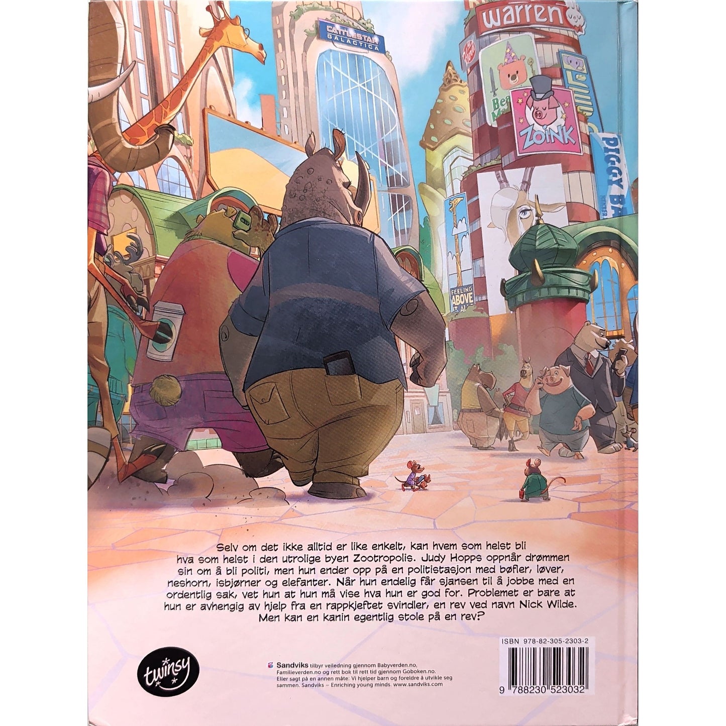 Zootropolis - Dyreriket. Brukte bøker fra Disney
