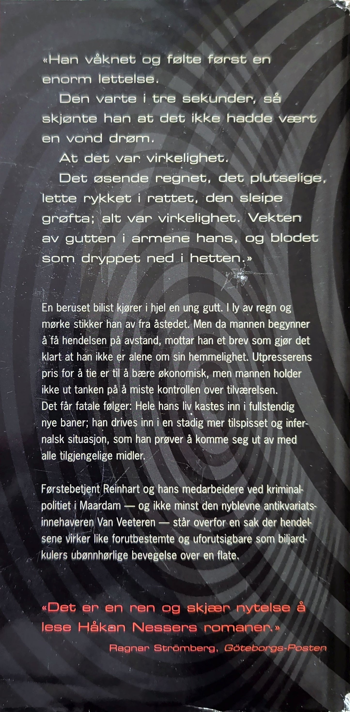 Van Veeteren 7. Carambole. Brukte krimbøker av Håkan Nesser