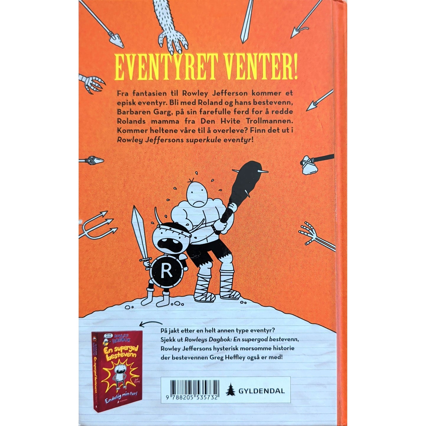 Rodney Jeffersons superkule eventyr. Brukte bøker av Jeff Kinney
