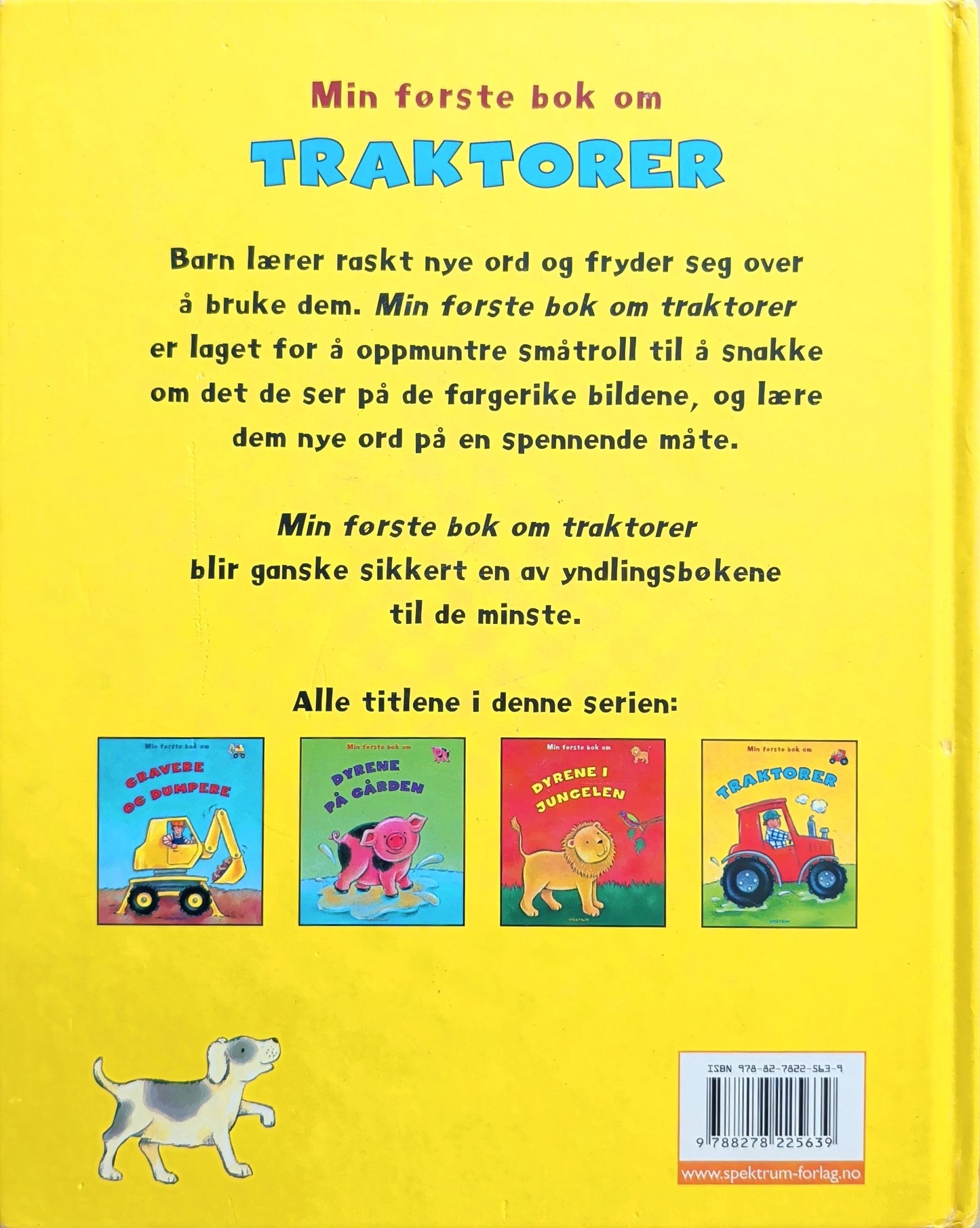 Min første bok om traktorer, brukte bøker av Kath Jewitt