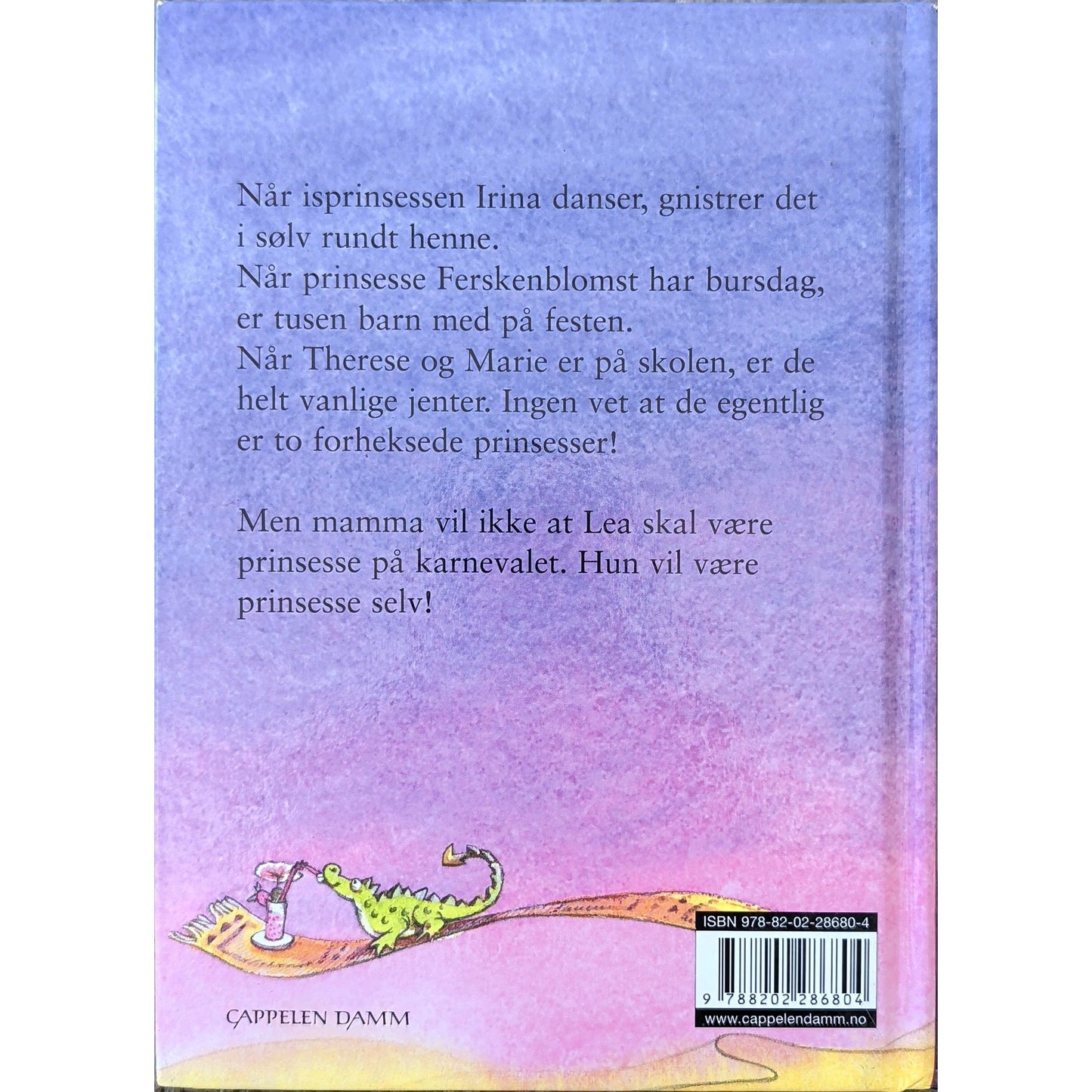 Forheksede prinsesser, brukte bøker av Margot Scheffold. Lesepiraterbok