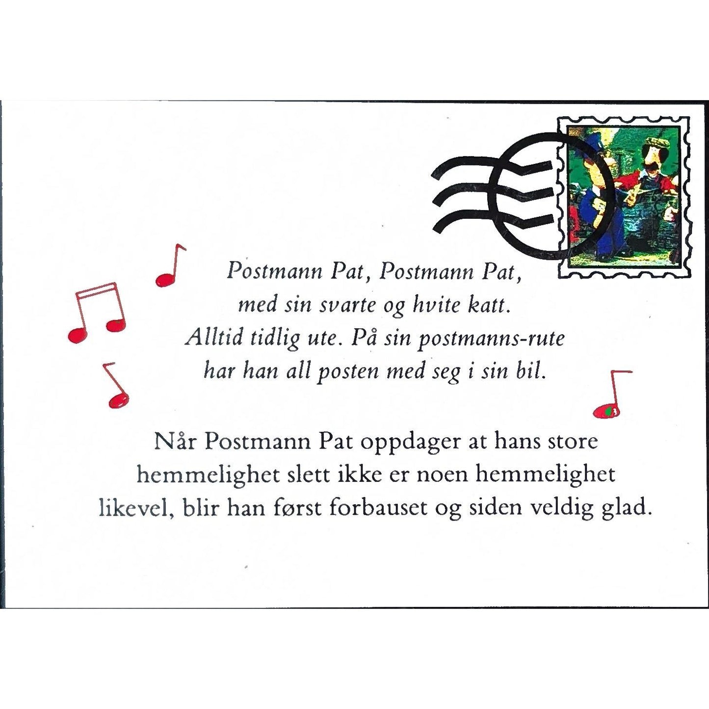 Postmann Pat og hemmeligheten. Brukte bøker av John Cunliffe