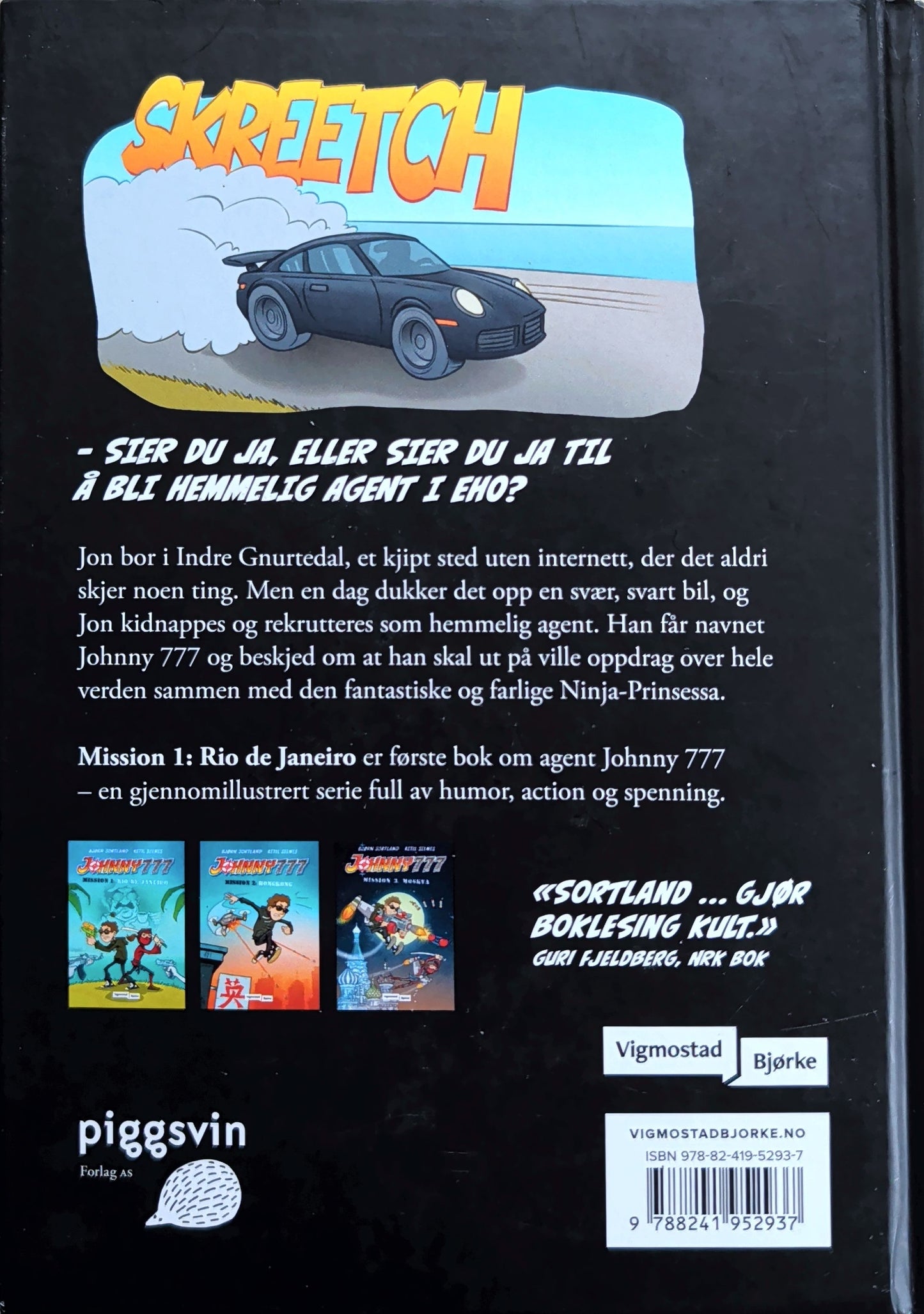 Johnny777. Mission 1: Rio de Janeiro. Brukte bøker av Bjørn Sortland