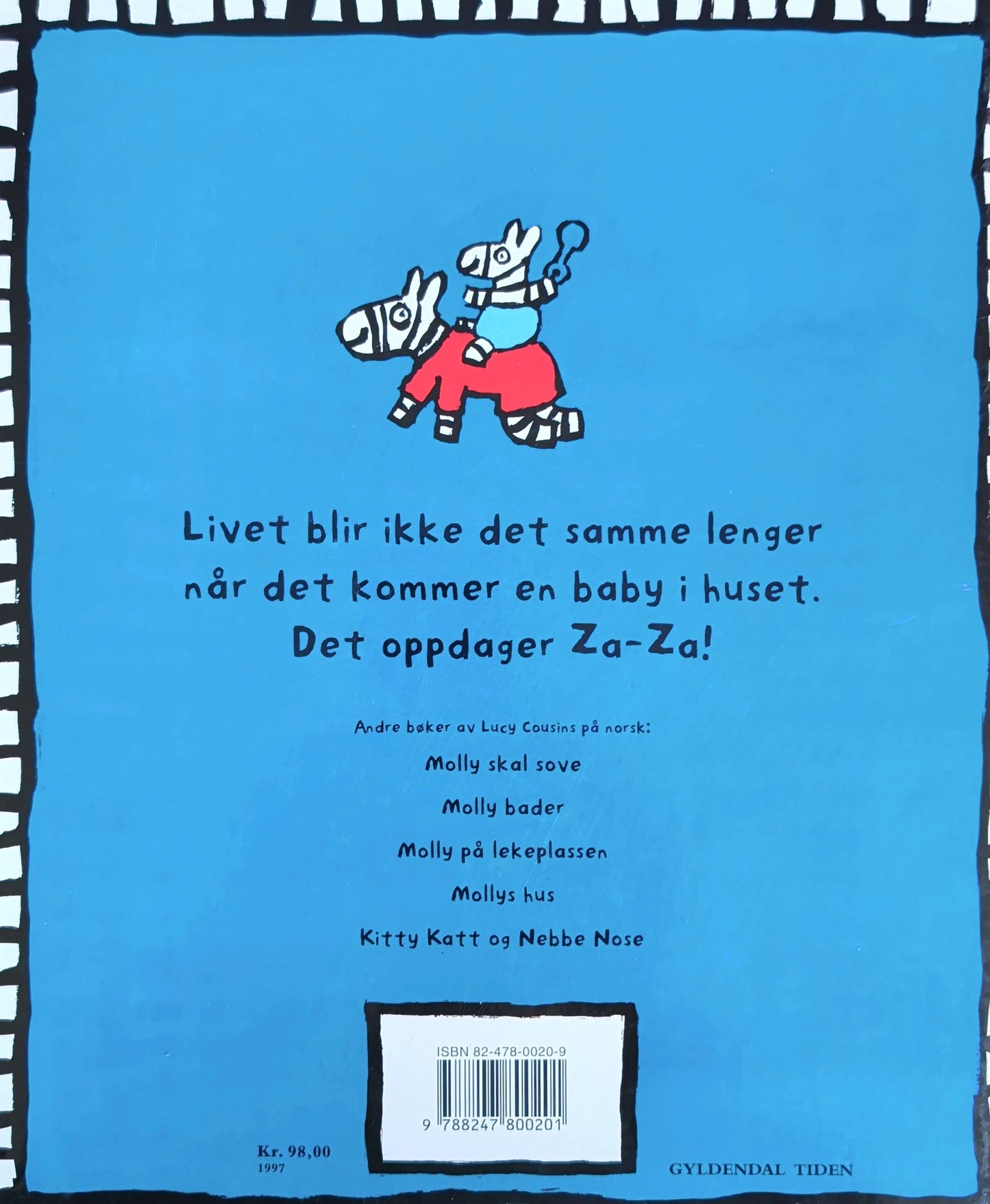 Za-Zas lillebror, brukte bøker av Lucy Cousins