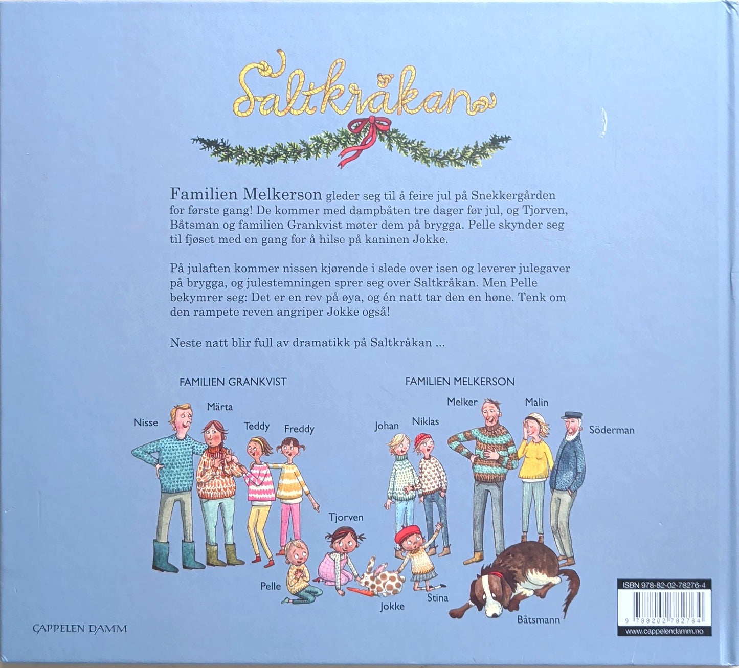 Saltkråkan - Jul på Snekkergården, brukte bøker av Astrid Lindgren