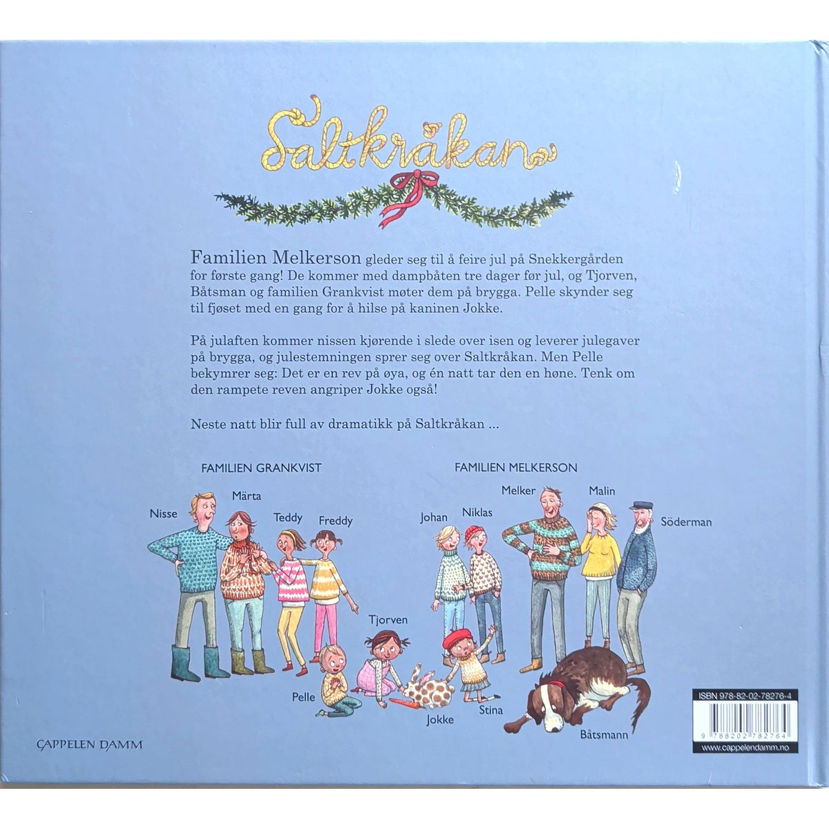 Saltkråkan - Jul på Snekkergården, brukte bøker av Astrid Lindgren