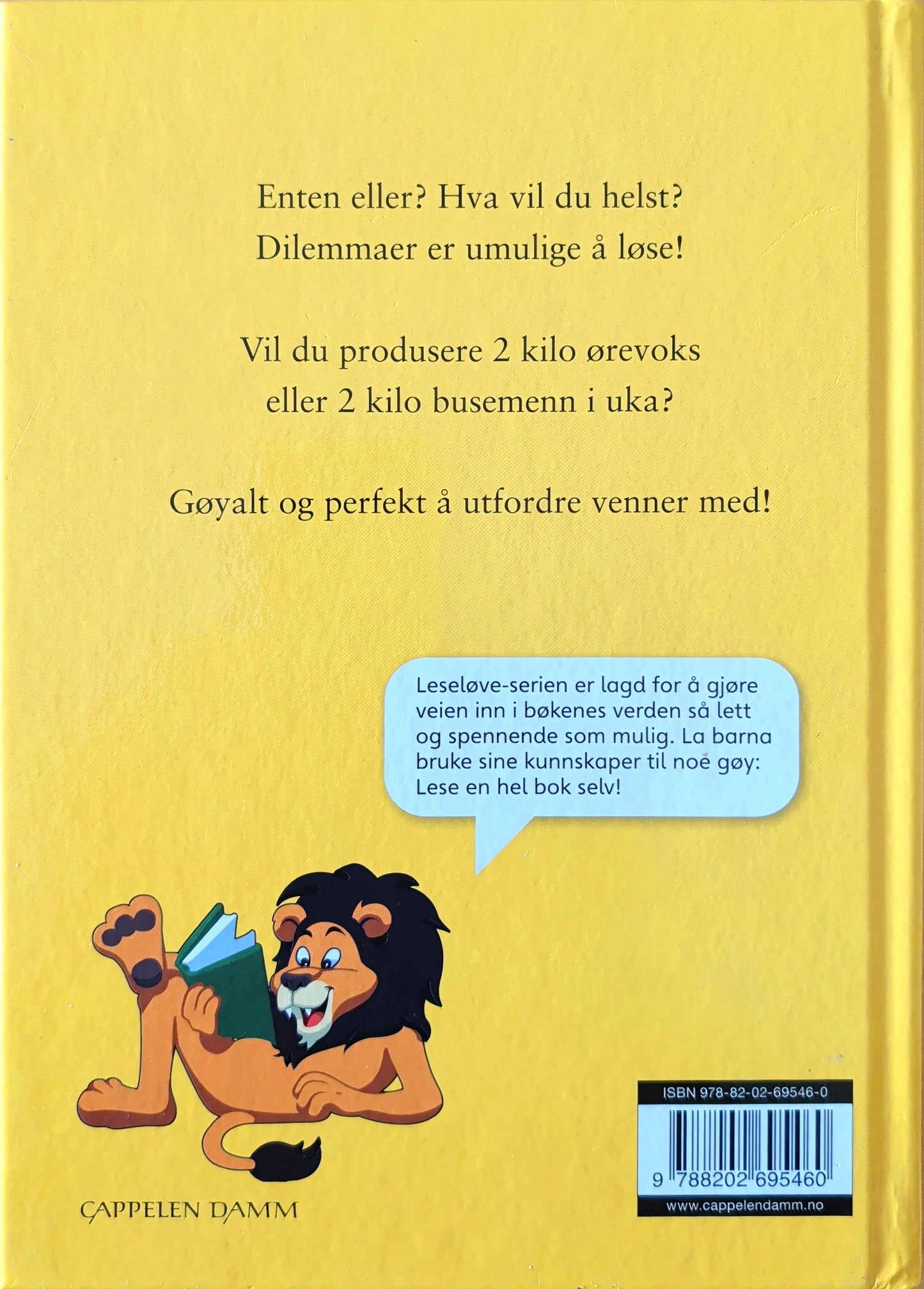 Leseløve, Enten eller. 100 ville dilemmaer - brukte bøker av Thomas Kirkeberg