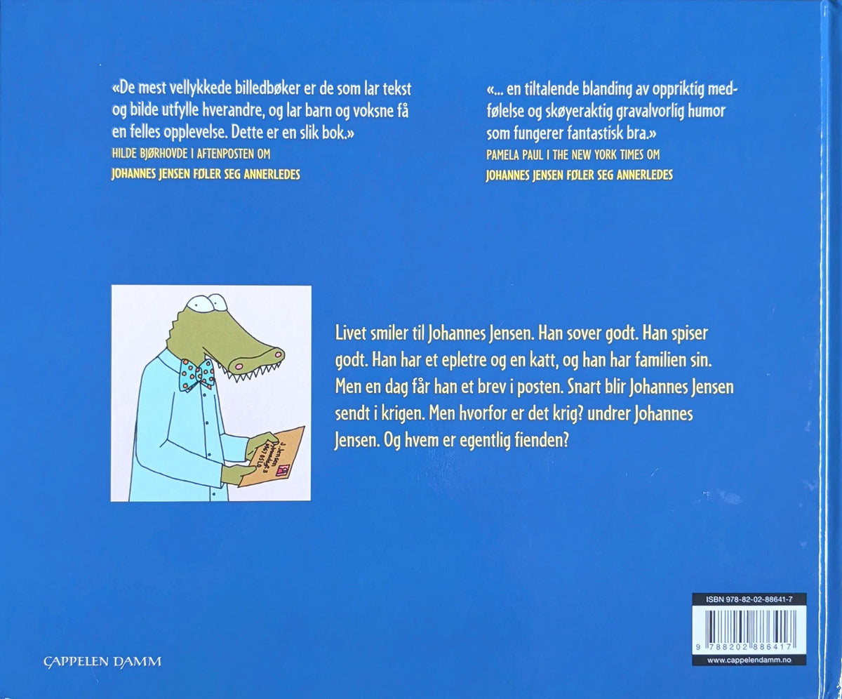 Johannes Jensen og krigen, brukte bøker av Henrik Hovland og Torill Kove