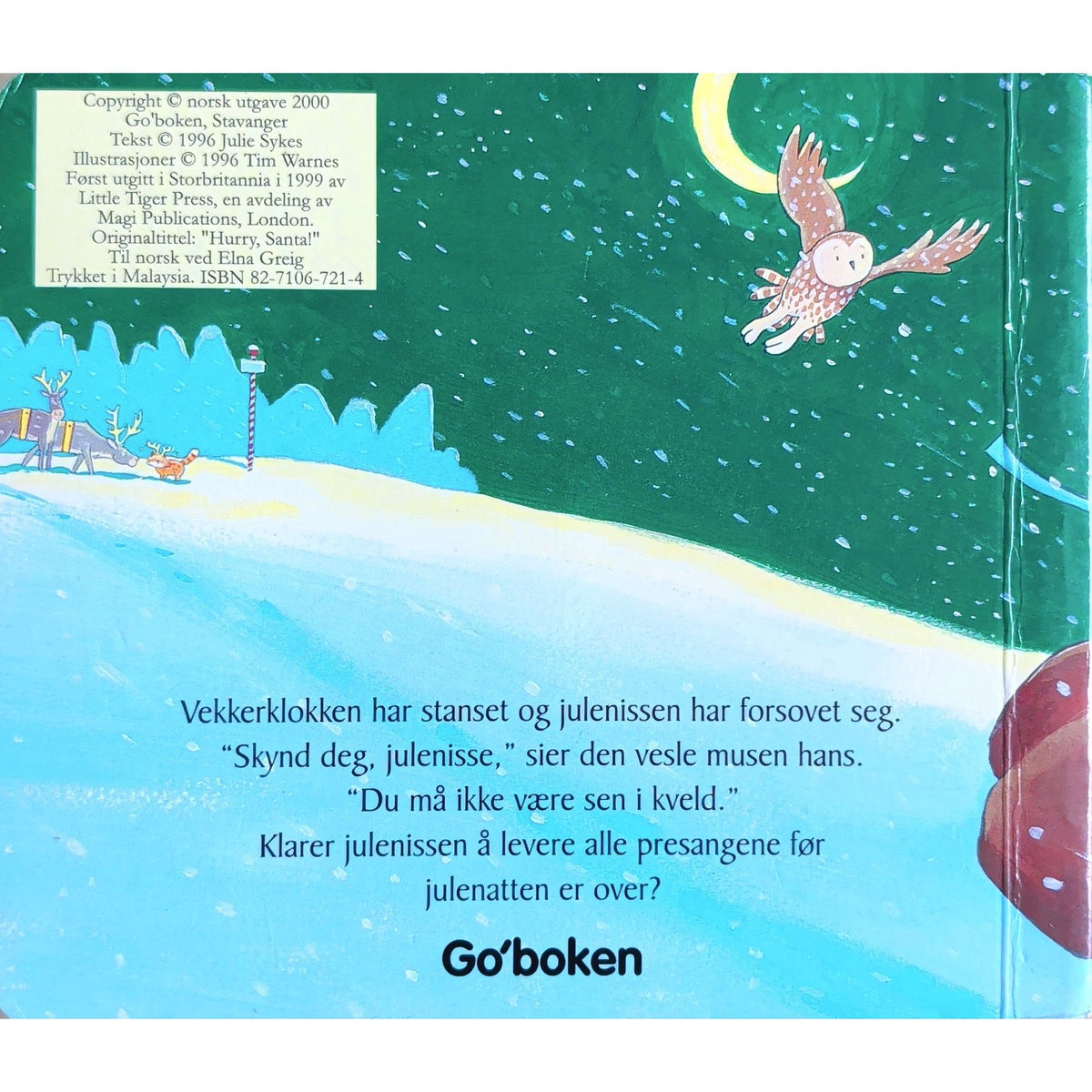 Hysj! Brukte julebøker av Julie Sykes. Inventaret bruktbokhandel